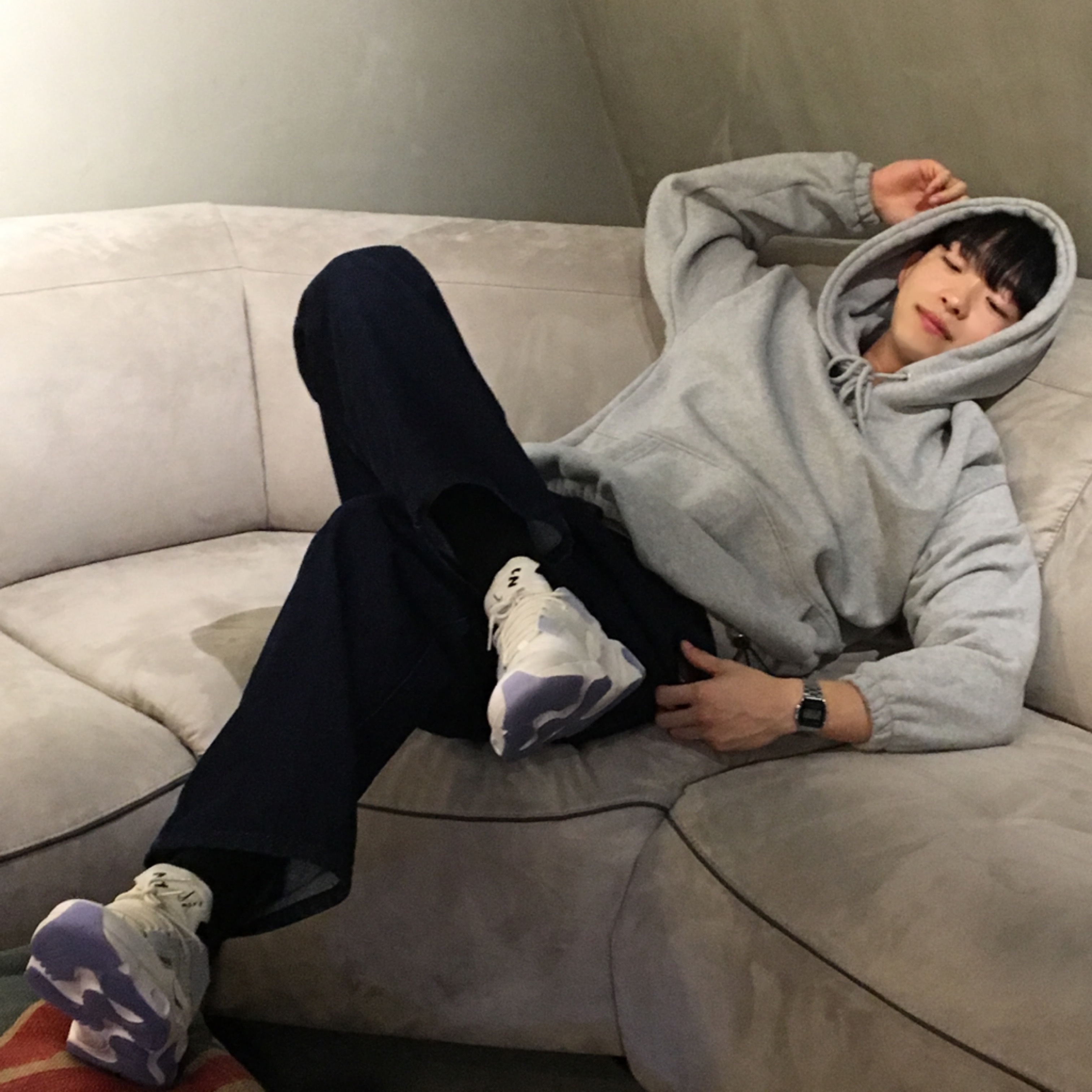 Nike React Type N.354 Gore-Tex Cream 착용 스타일