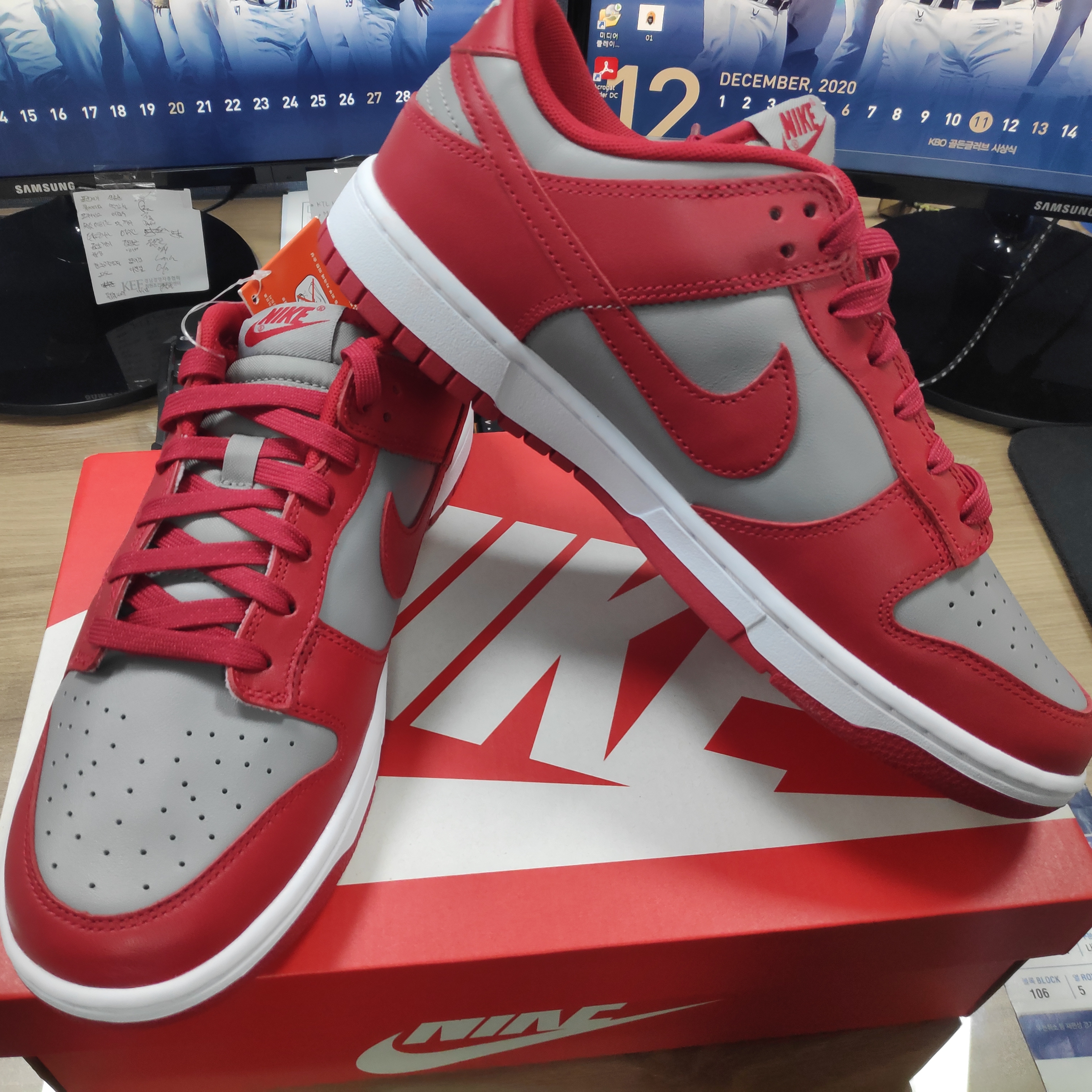 Nike Dunk Low Retro Medium Grey 착용 스타일