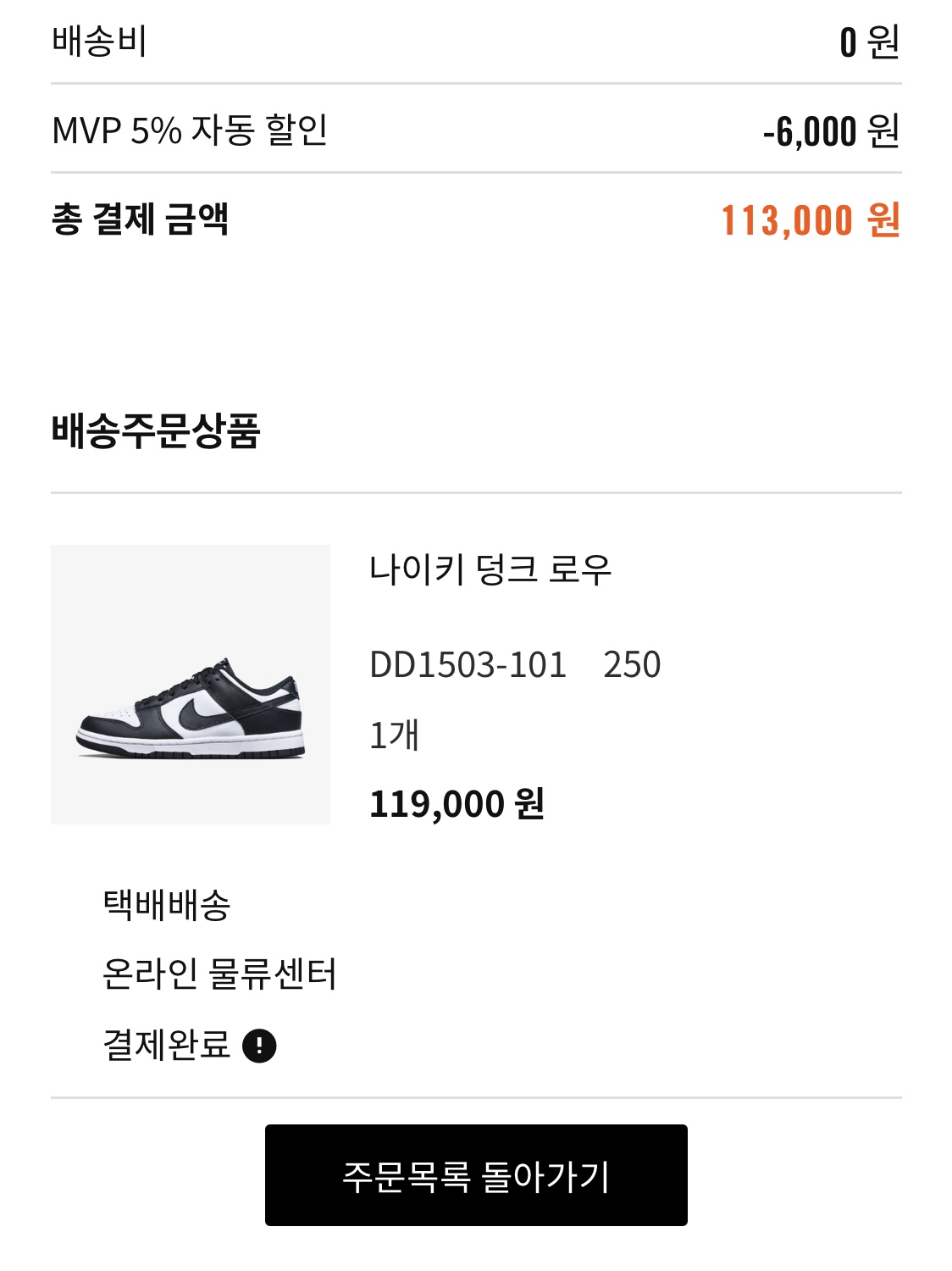 Nike Dunk Low Retro Black 착용 스타일