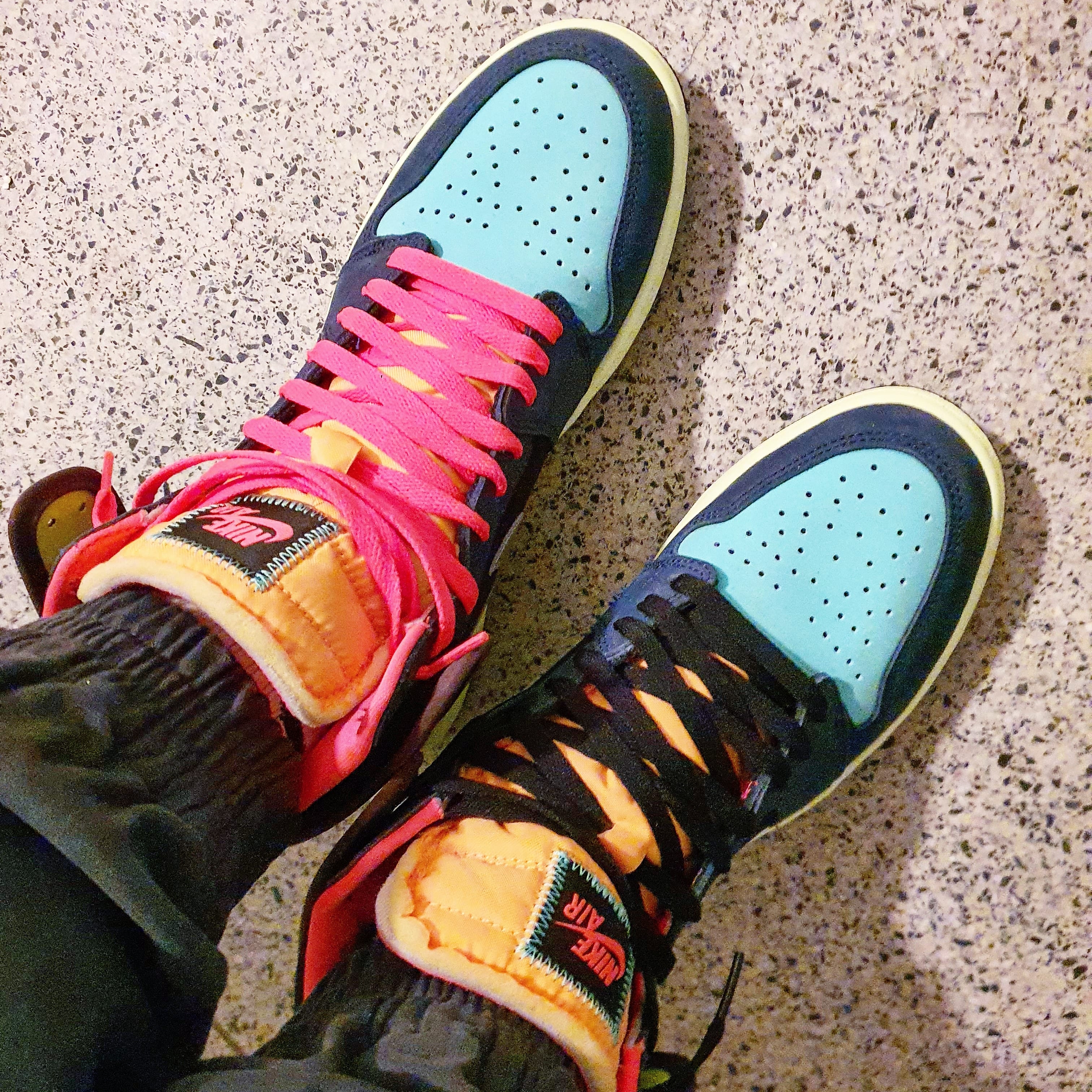 Jordan 1 Retro High Baroque Brown 착용 스타일