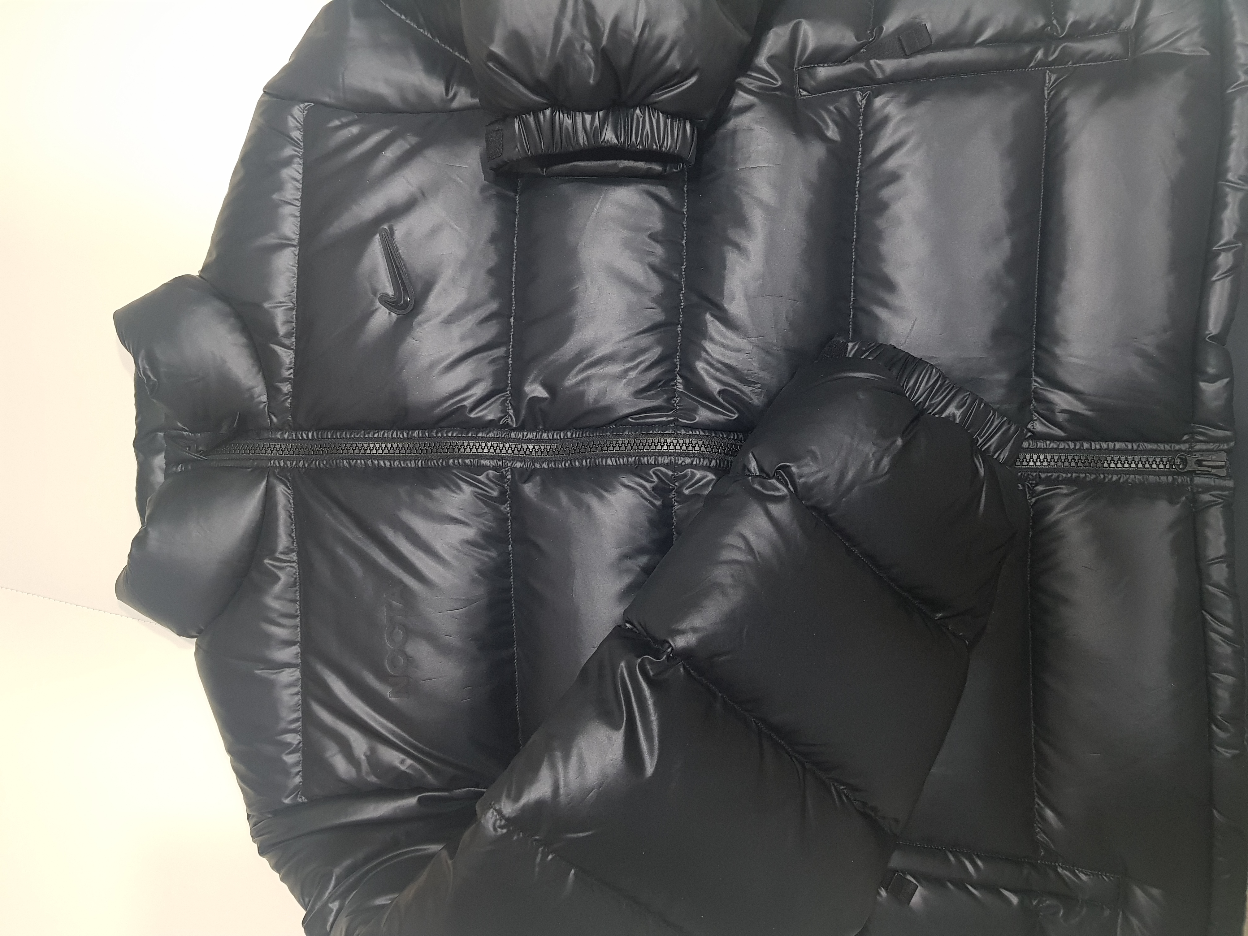 Nike x Drake Nocta Puffer Jacket Black - US/EU 착용 스타일 - 4