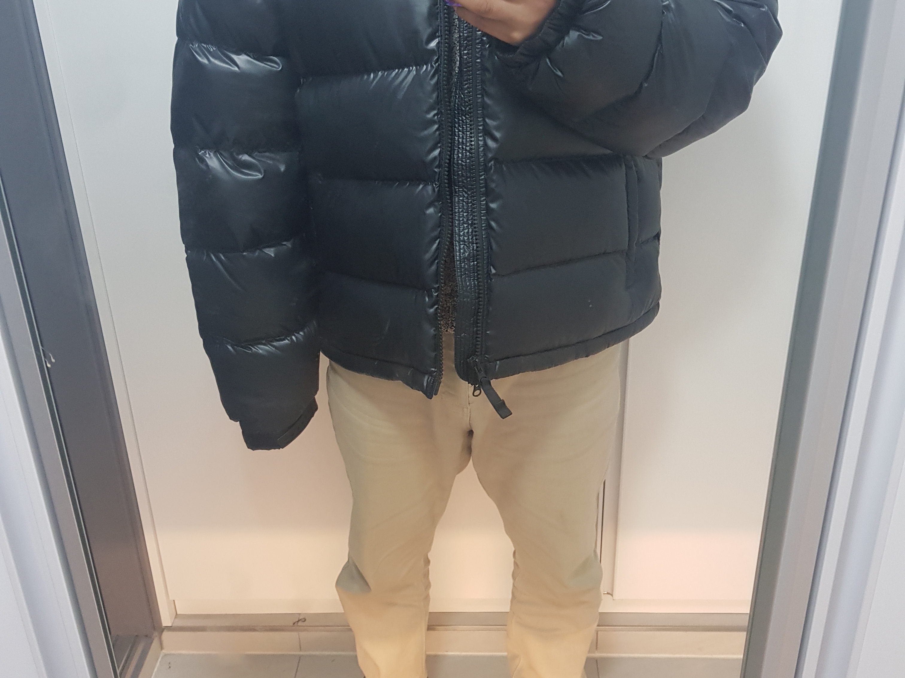 Nike x Drake Nocta Puffer Jacket Black - US/EU 착용 스타일 - 1