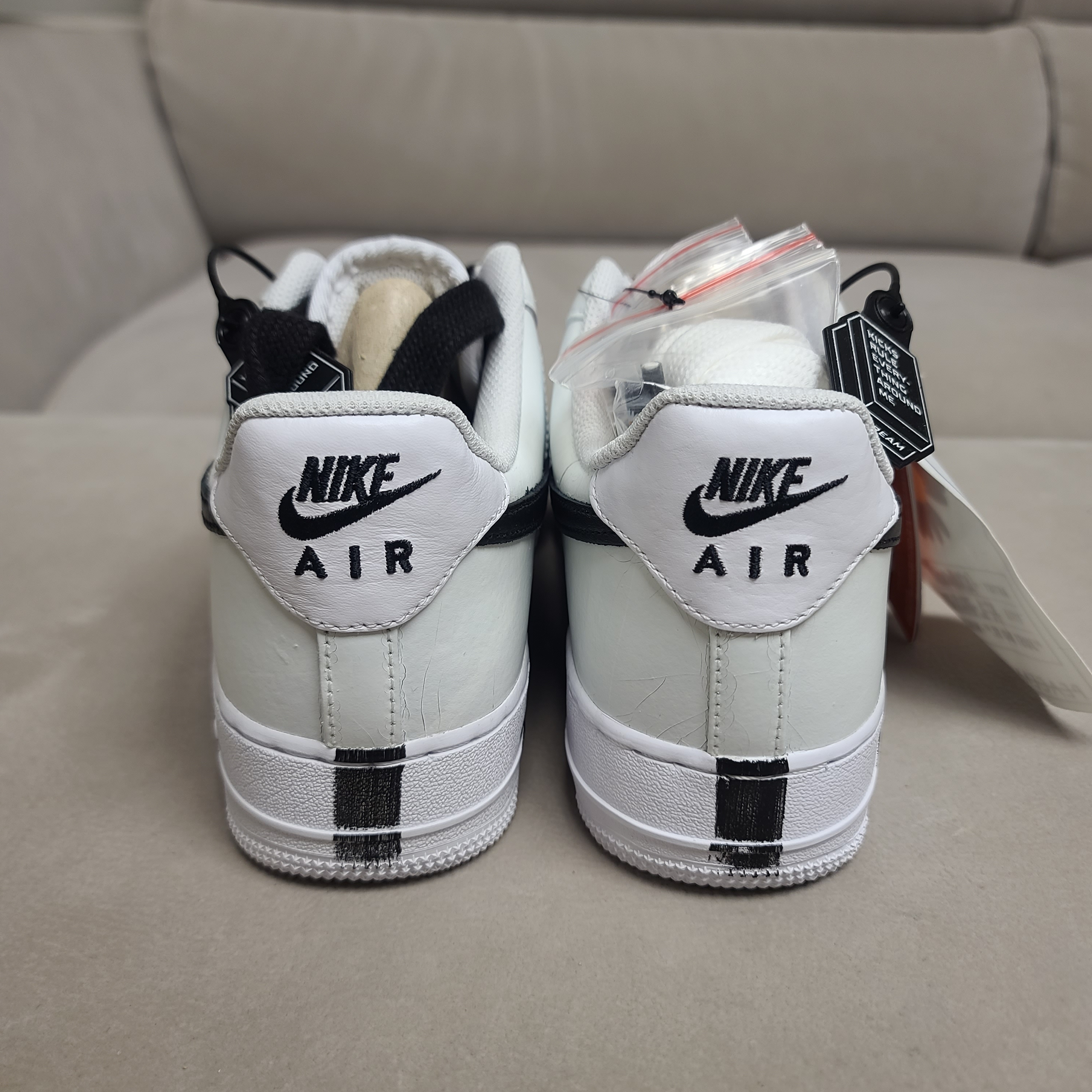 Nike x Peaceminusone Air Force 1 Low Para-Noise 2.0 착용 스타일 - 5
