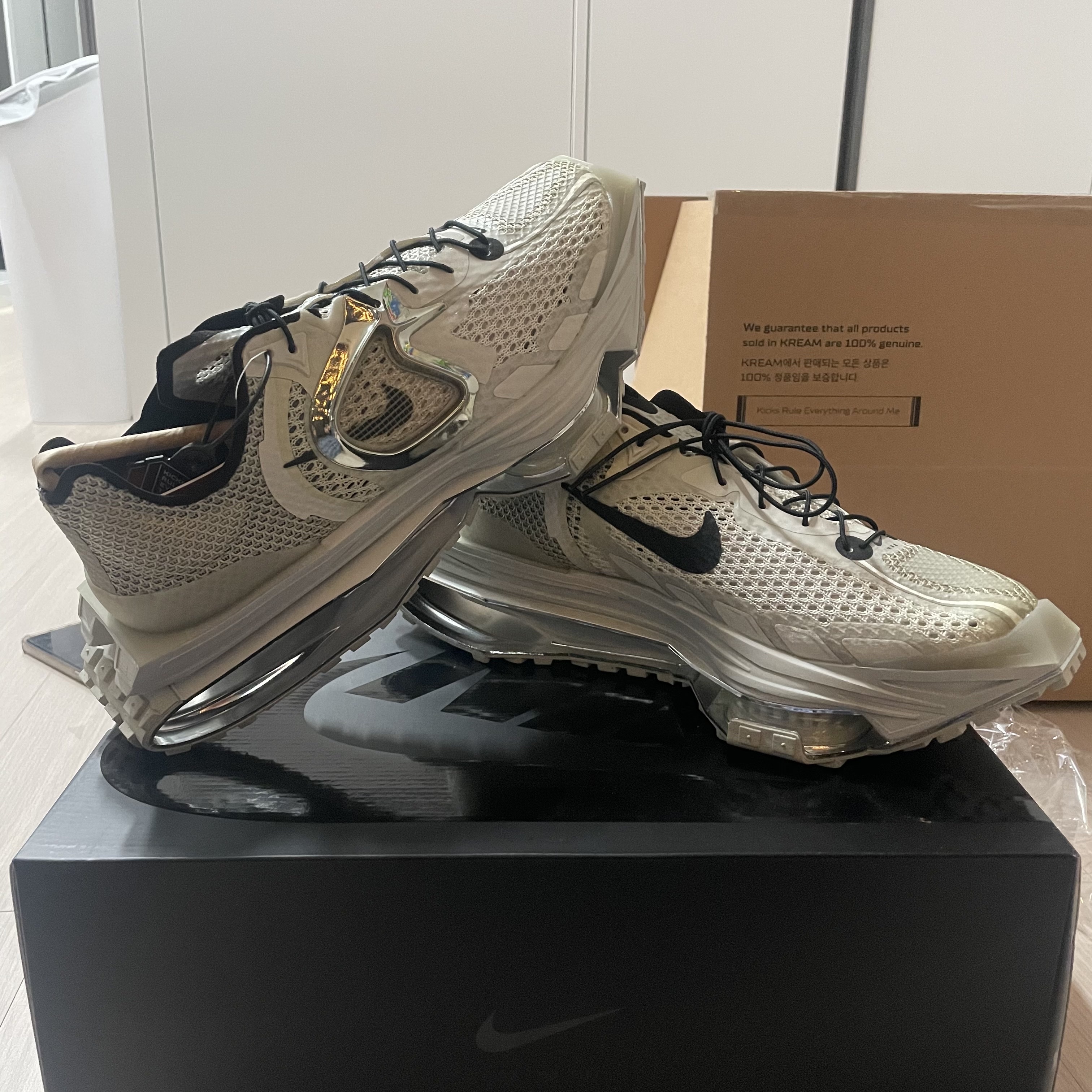 Nike x Matthew M Williams Zoom 004 Stone 착용 스타일