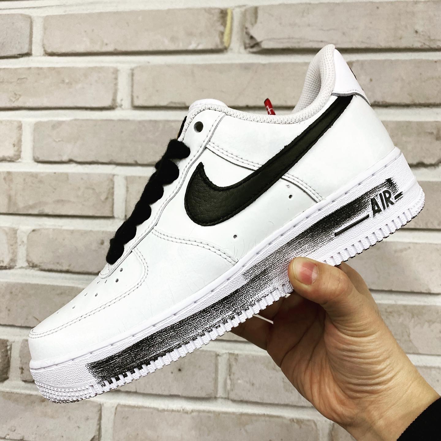 Nike x Peaceminusone Air Force 1 Low Para-Noise 2.0 착용 스타일 - 1