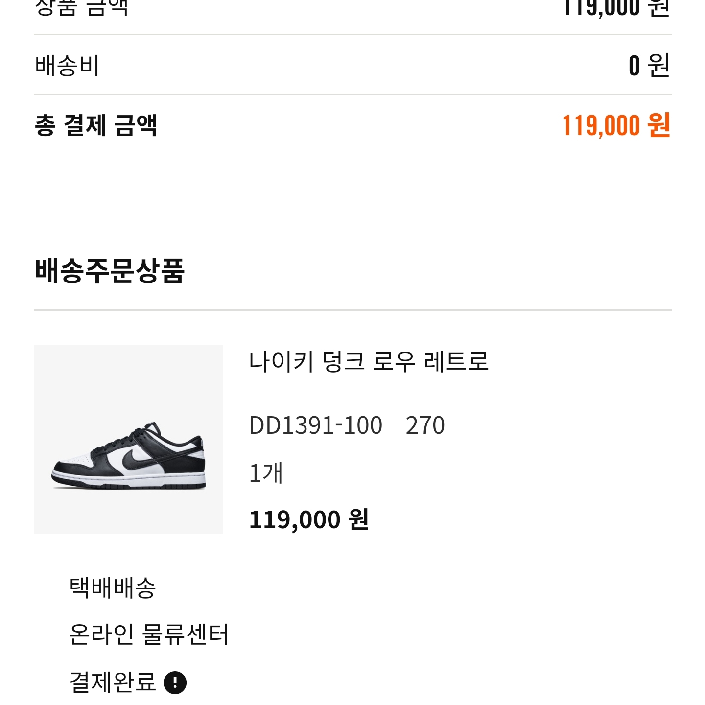 Nike Dunk Low Retro Black 착용 스타일