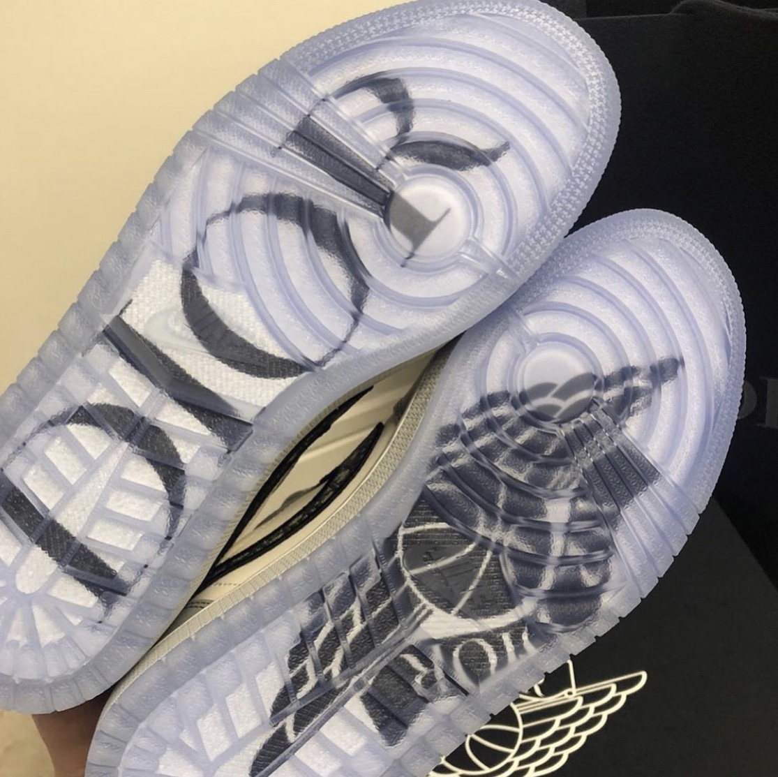 Jordan 1 x Dior Low OG 착용 스타일