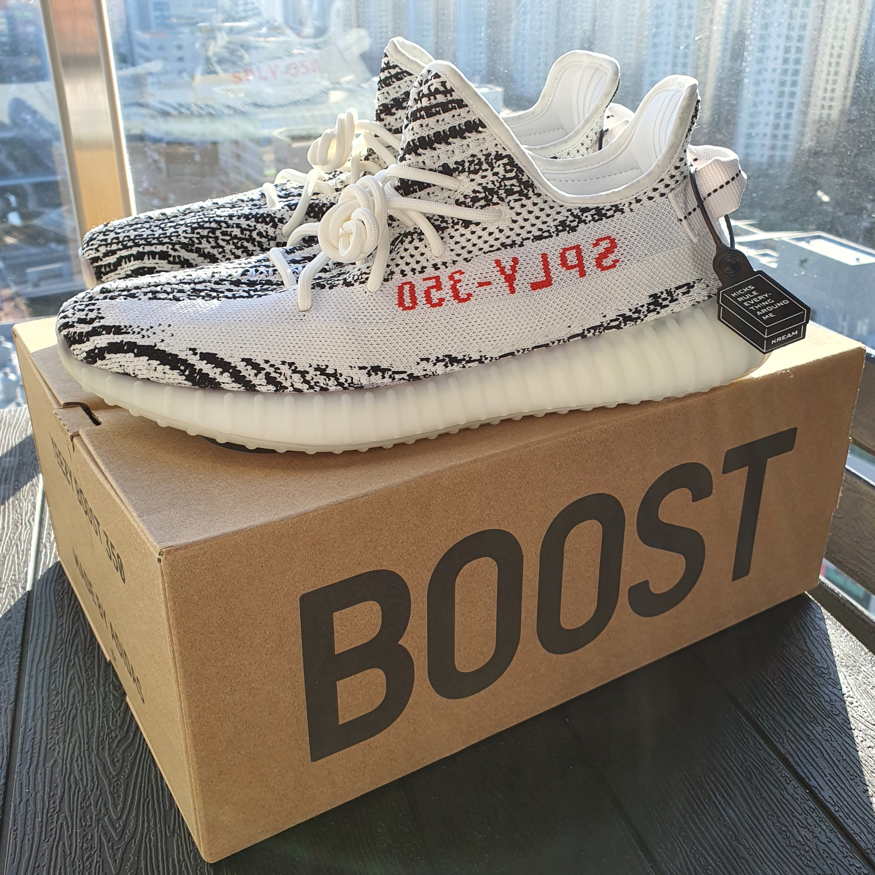 Adidas Yeezy Boost 350 V2 Zebra 2017/2019/2020 착용 스타일