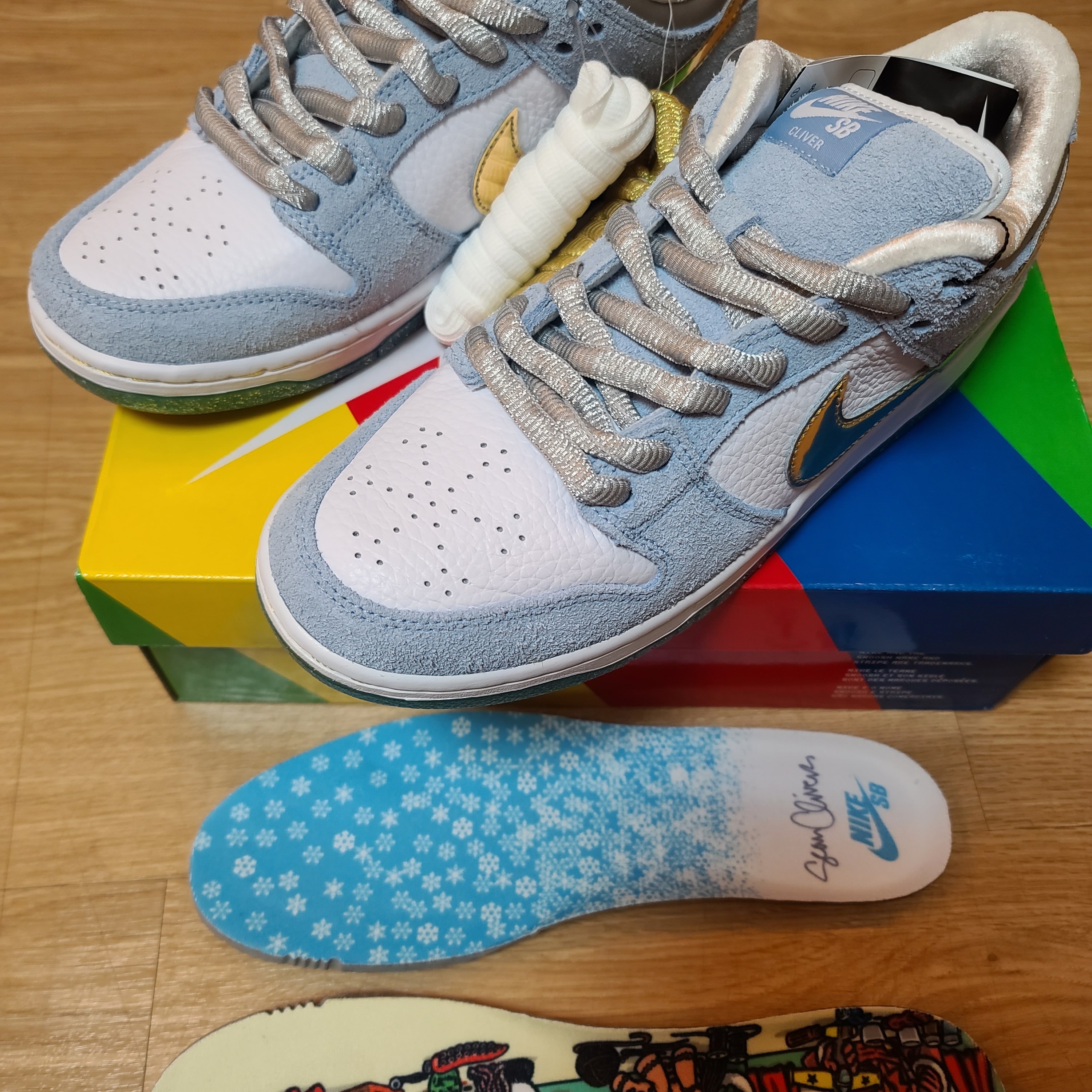 Nike x Sean Cliver SB Dunk Low Holiday Special 착용 스타일 - 2