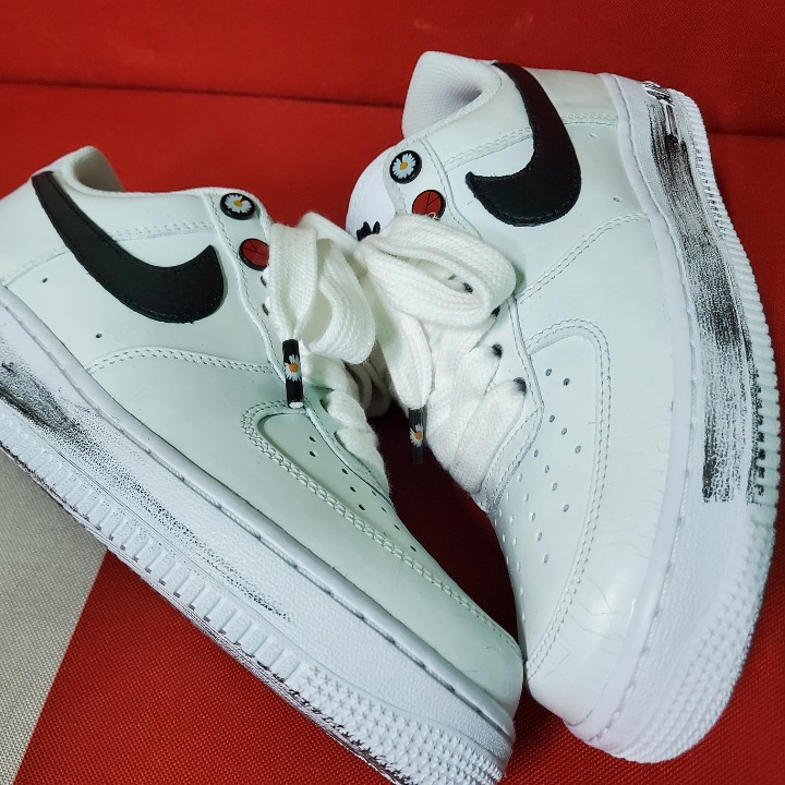 Nike x Peaceminusone Air Force 1 Low Para-Noise 2.0 착용 스타일 - 1