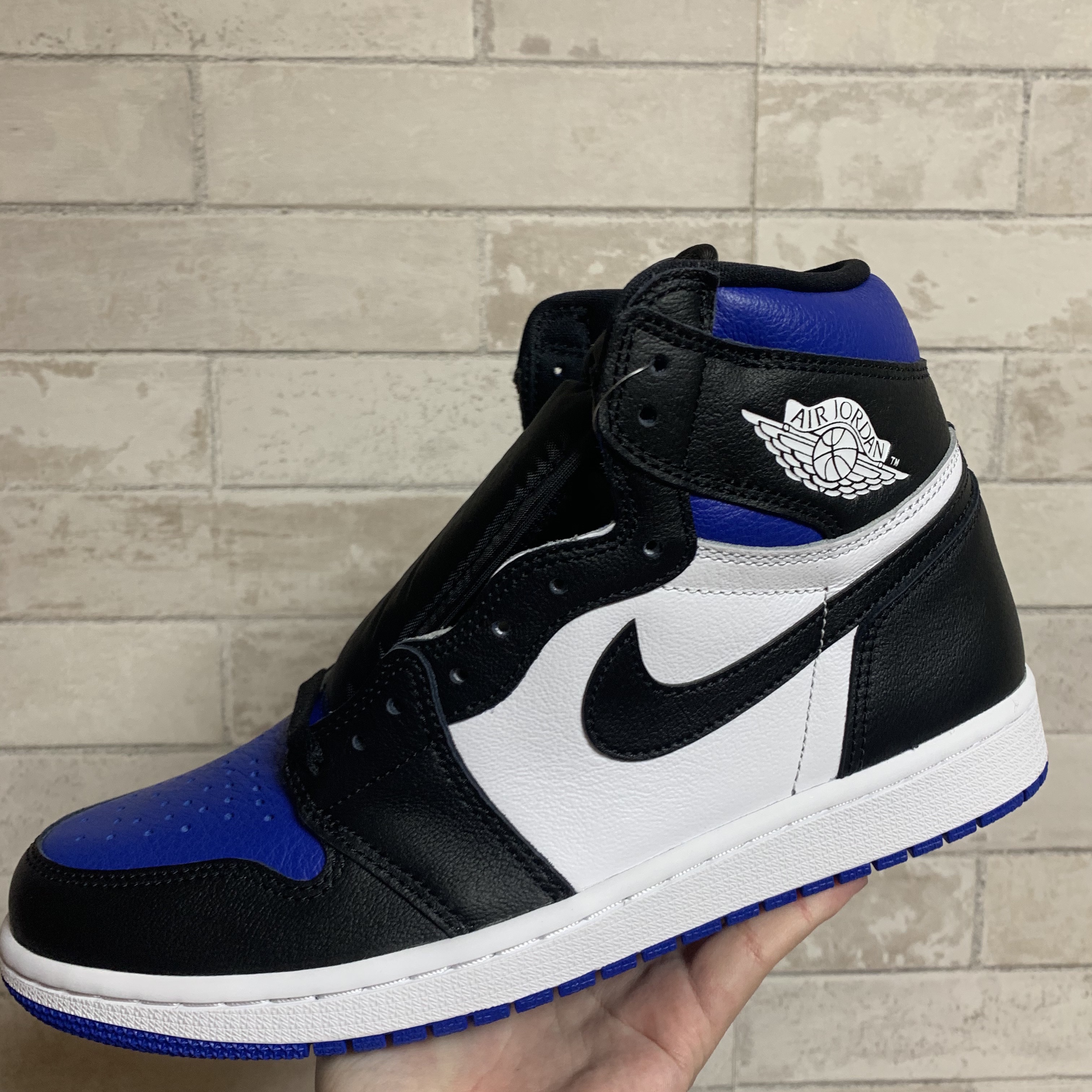 Jordan 1 Retro High OG Royal Toe 착용 스타일