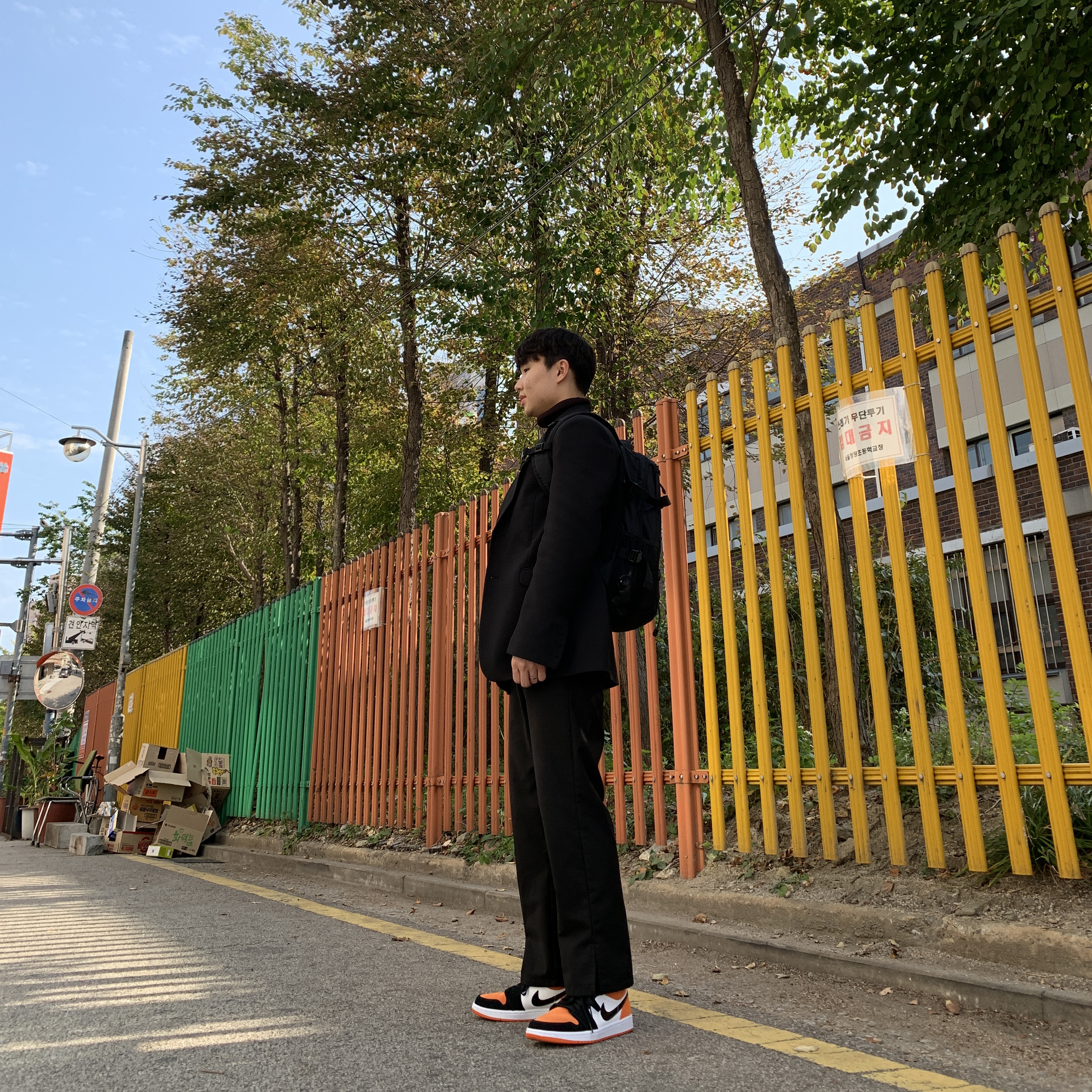 Jordan 1 Low Shattered Backboard 착용 스타일