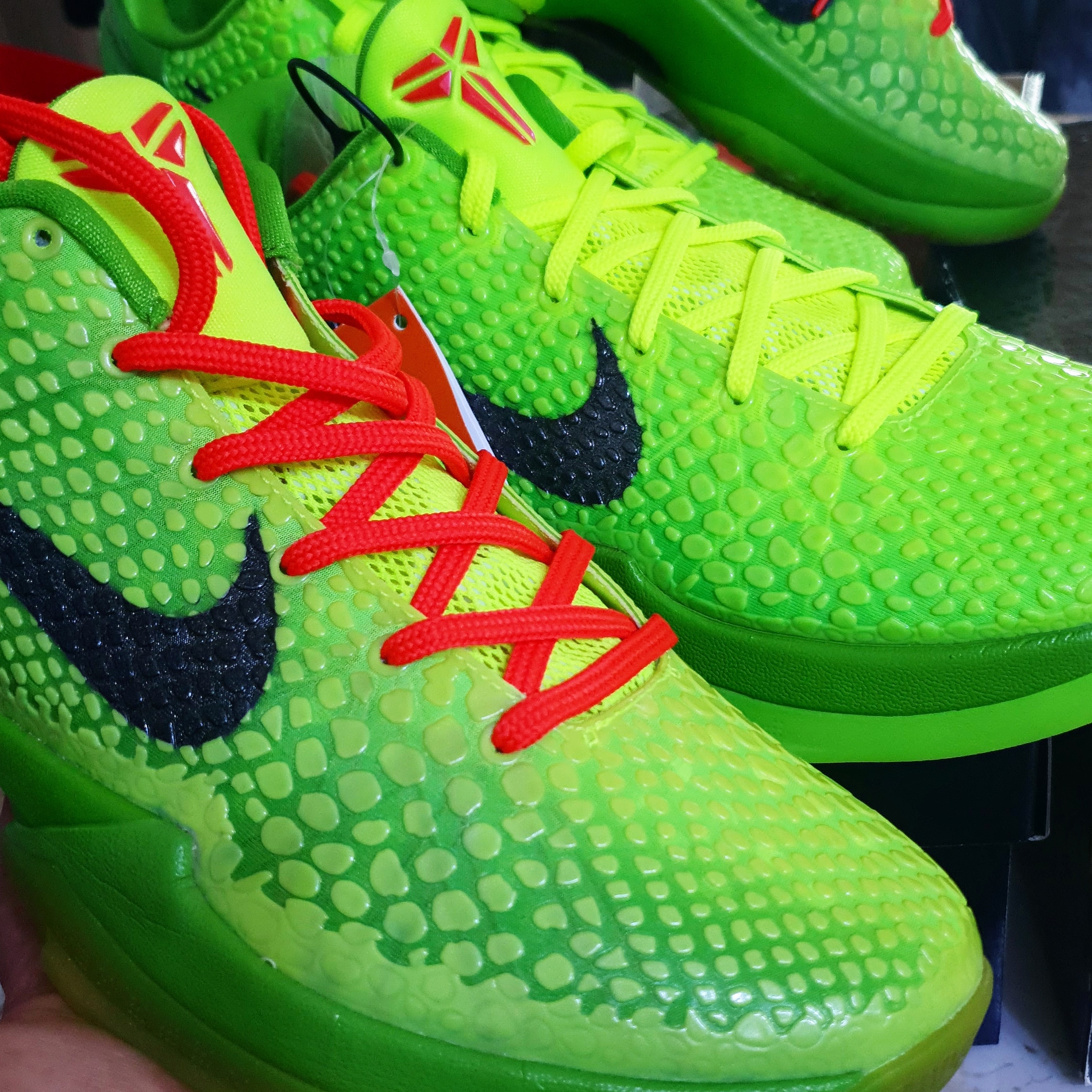 Nike Kobe 6 Protro Green Apple 착용 스타일