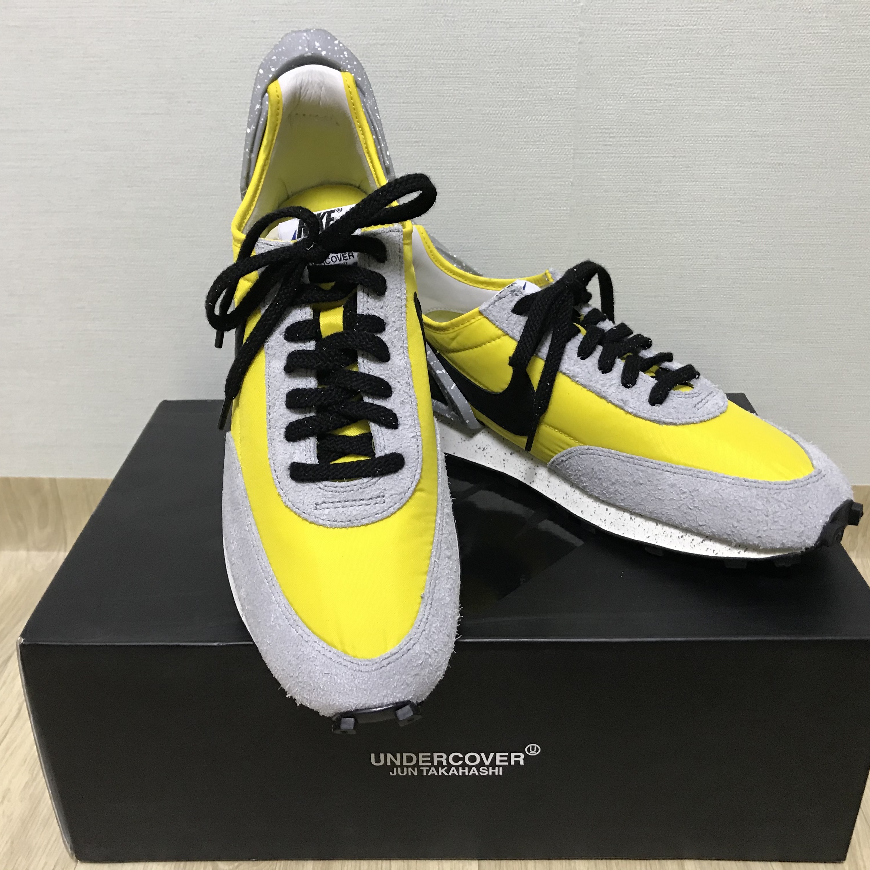 Nike x Undercover Daybreak Bright Citron 착용 스타일