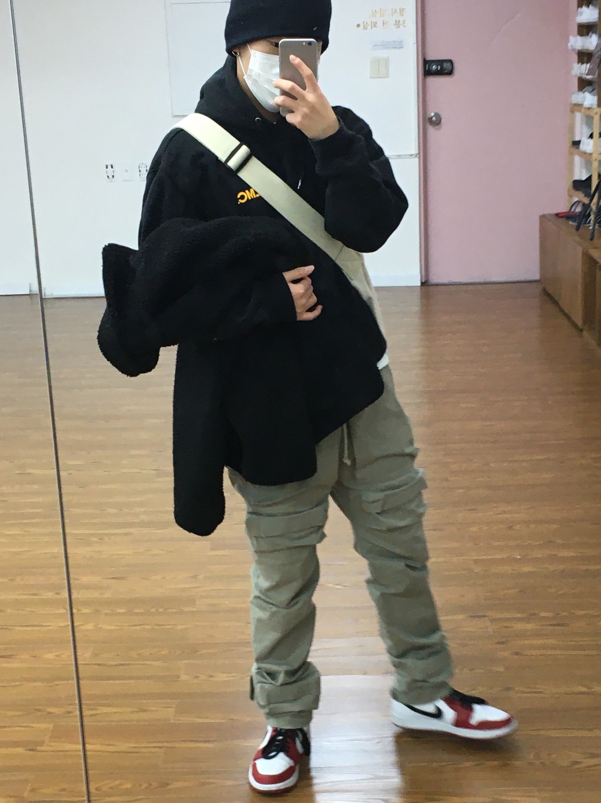 Jordan 1 Mid Chicago 2020 착용 스타일