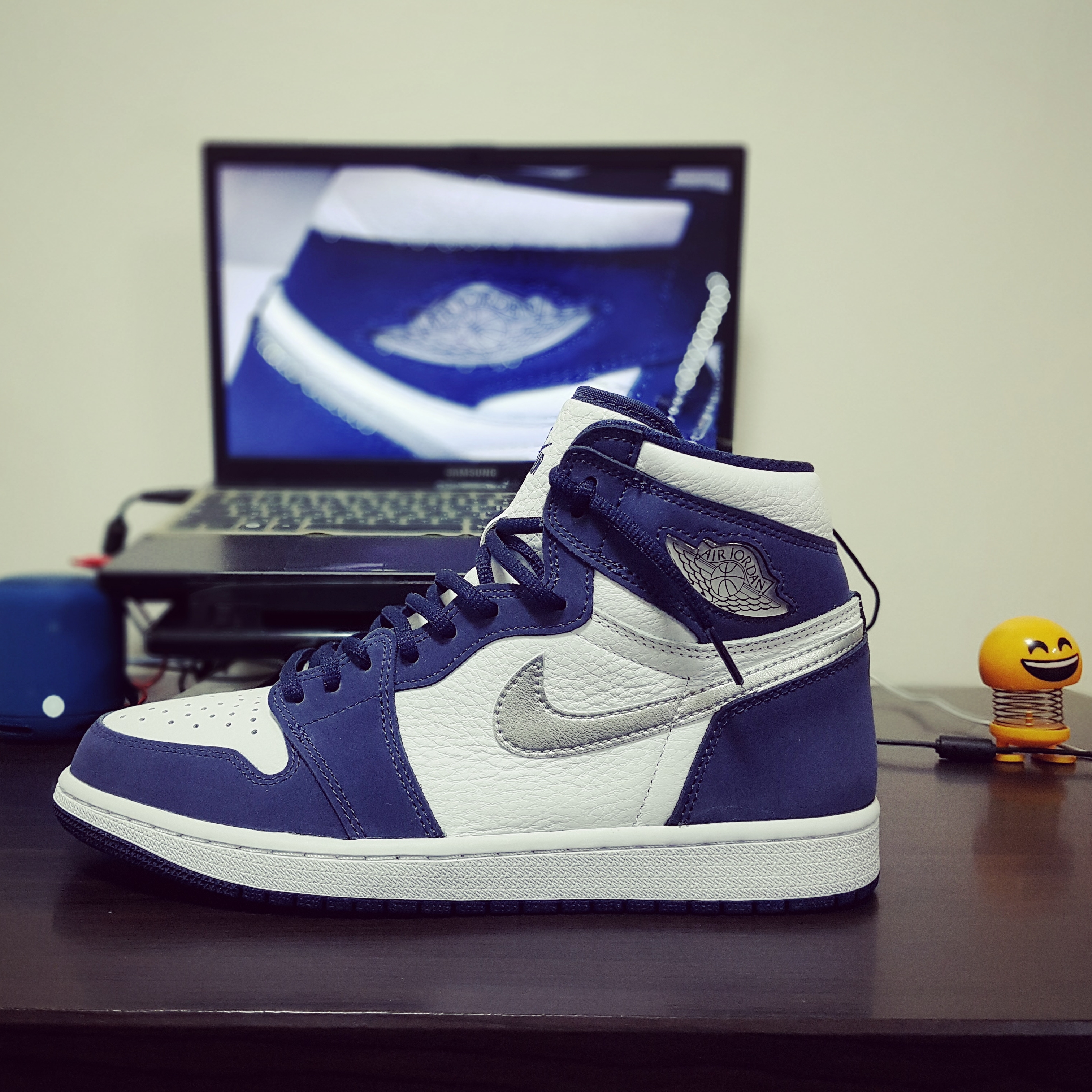 Jordan 1 Retro High OG CO.JP Midnight Navy 착용 스타일