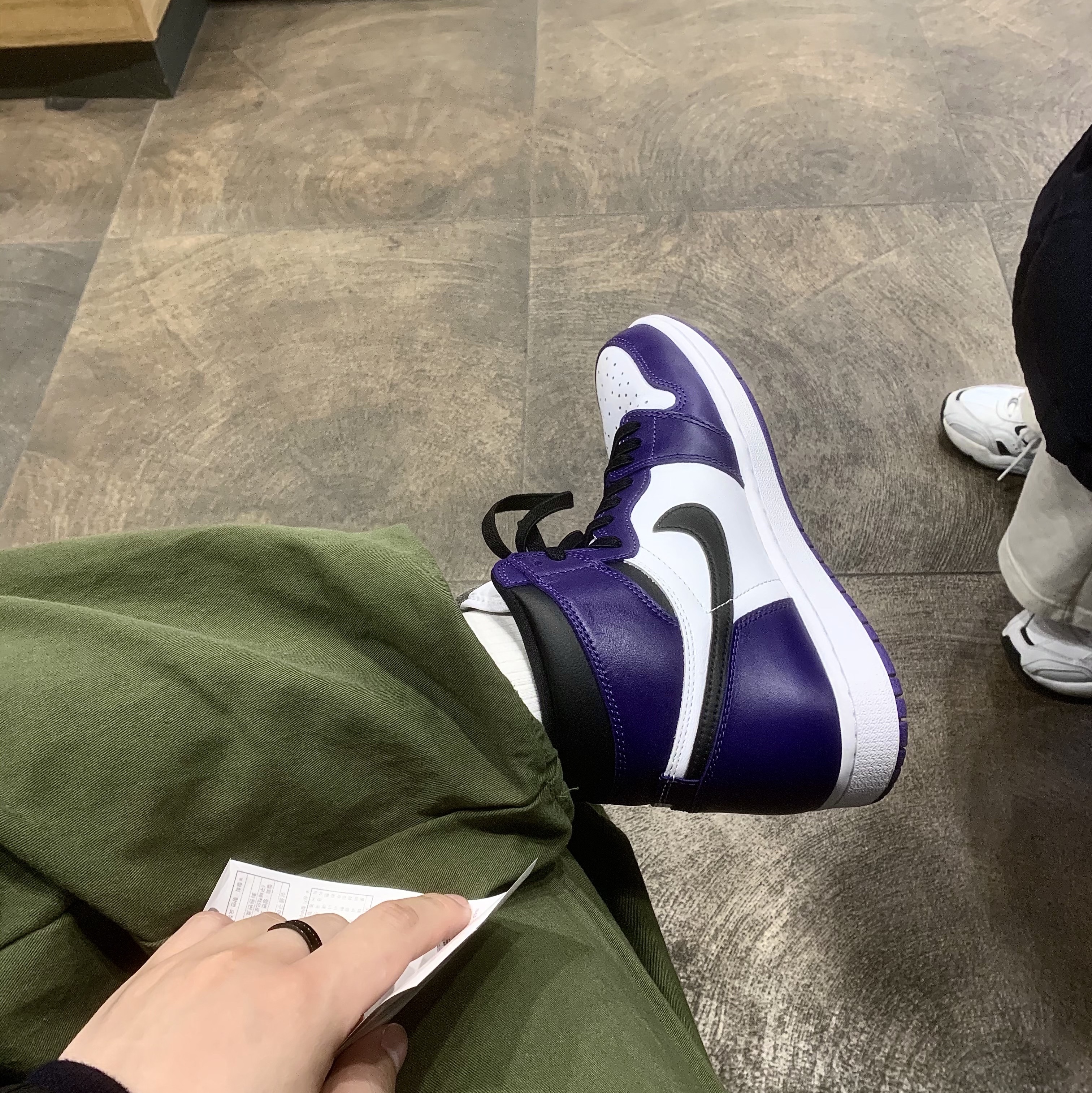 Jordan 1 Retro High OG Court Purple 2020 착용 스타일