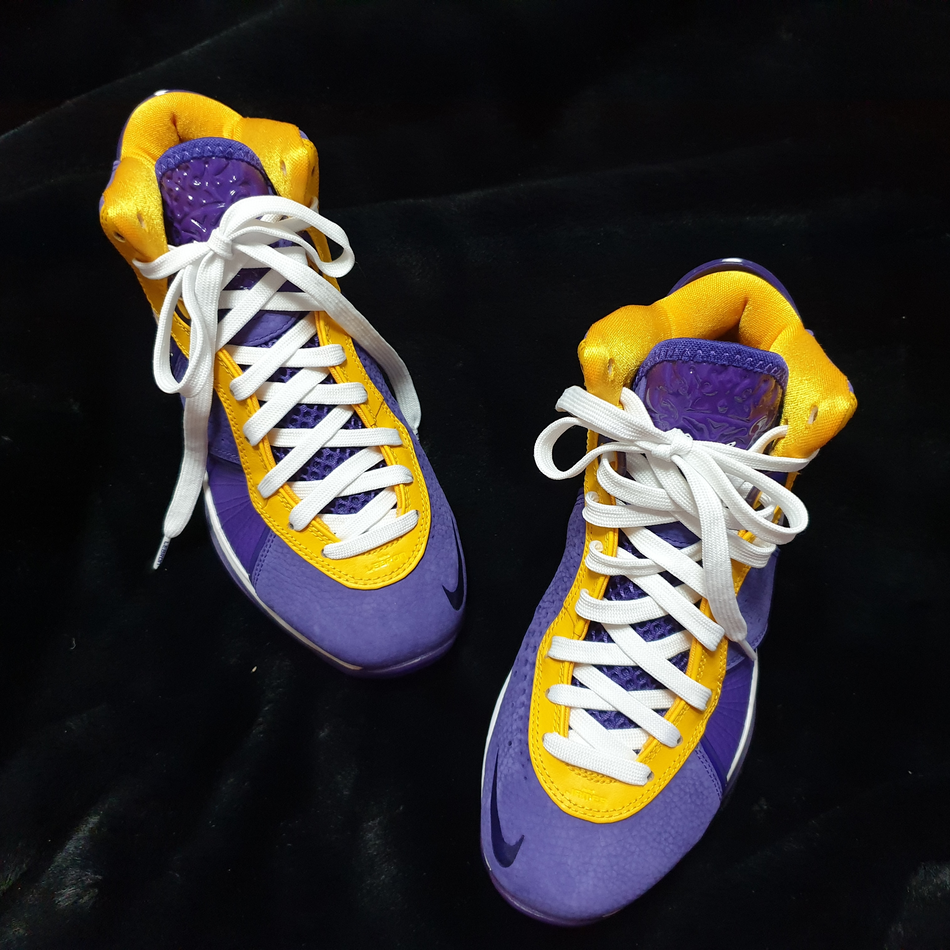 Nike LeBron 8 Purple 착용 스타일 - 2