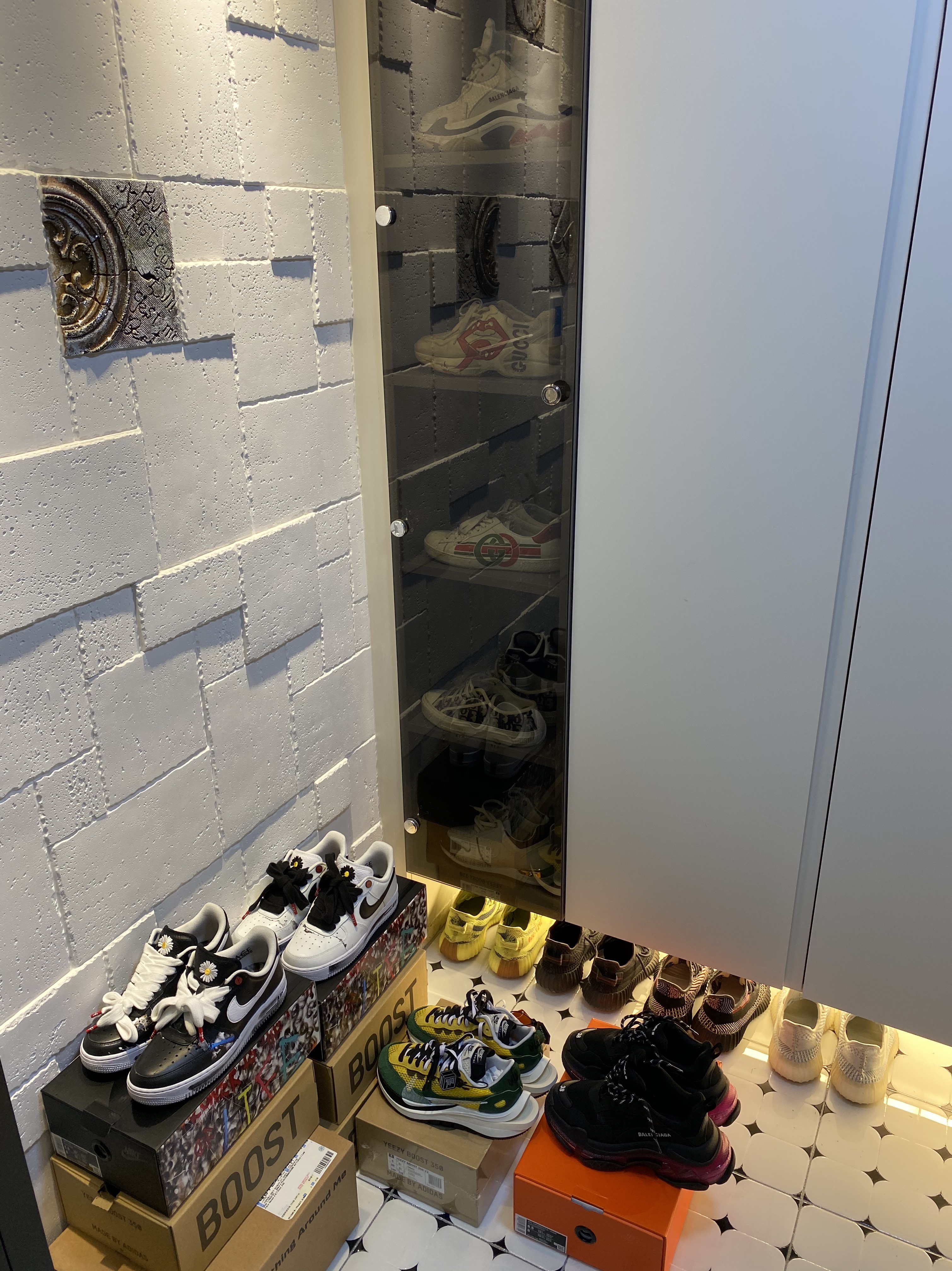 Nike x Peaceminusone Air Force 1 Low Para-Noise, Nike x Peaceminusone Air Force 1 Low Para-Noise 2.0 착용 스타일