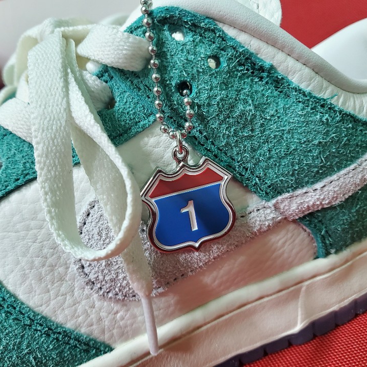 Nike x Kasina Dunk Low Road Sign - Kasina Exclusive 착용 스타일 - 3