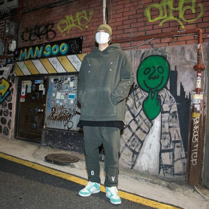 Nike x Kasina Dunk Low Road Sign - Kasina Exclusive 착용 스타일