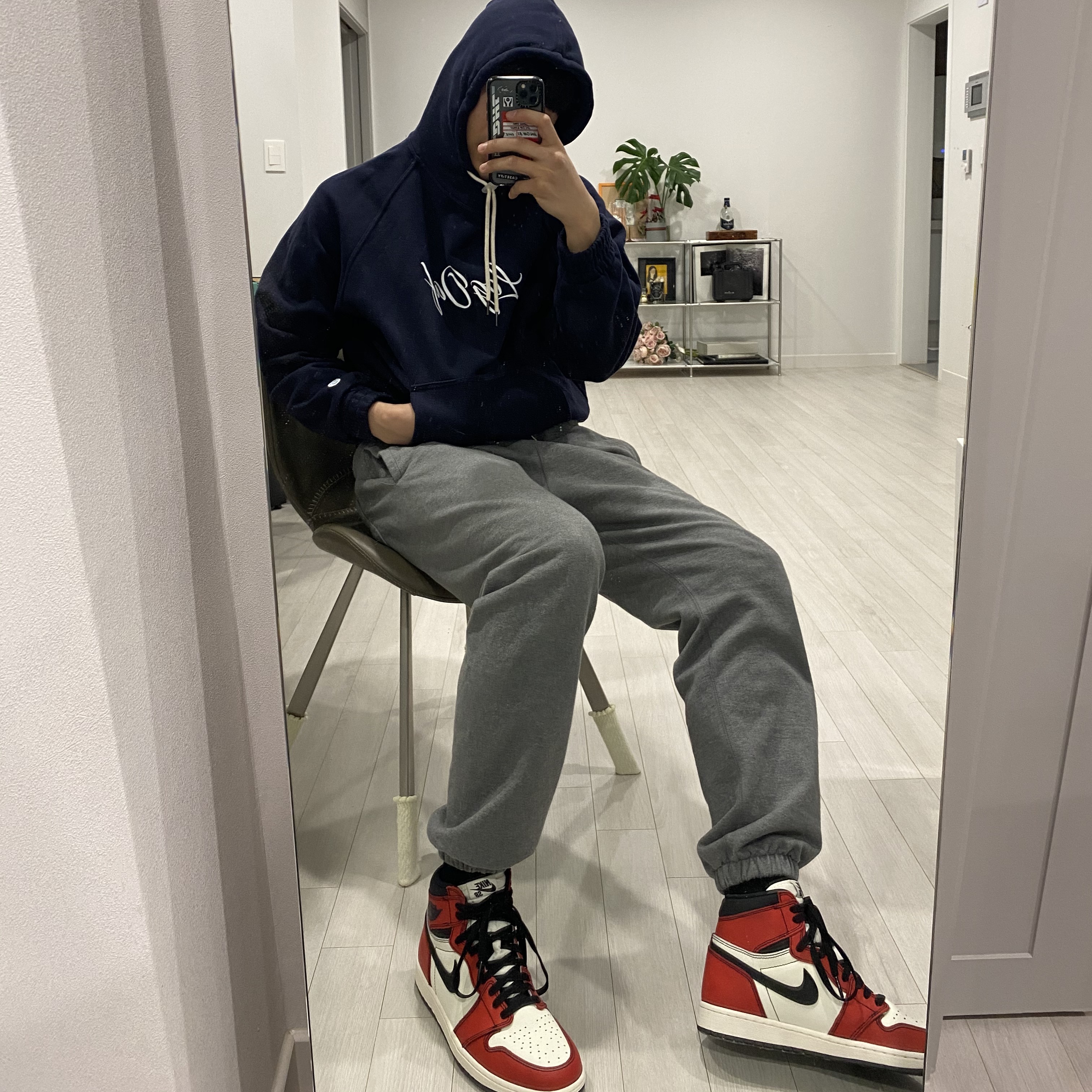Jordan 1 Retro High OG Defiant SB LA to Chicago 착용 스타일 - 1