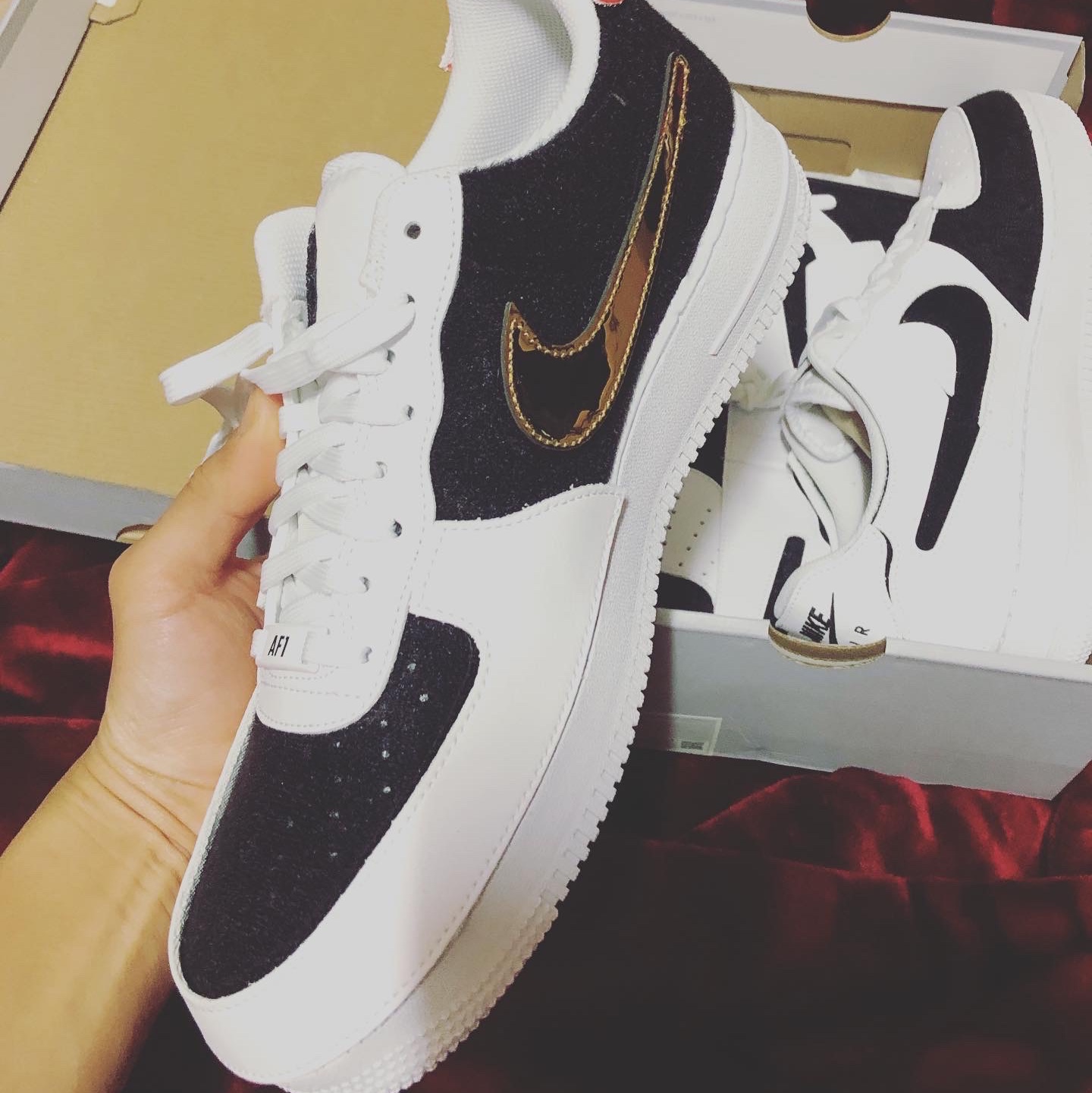 Nike Air Force 1/1 Cosmic Clay 착용 스타일 - 3