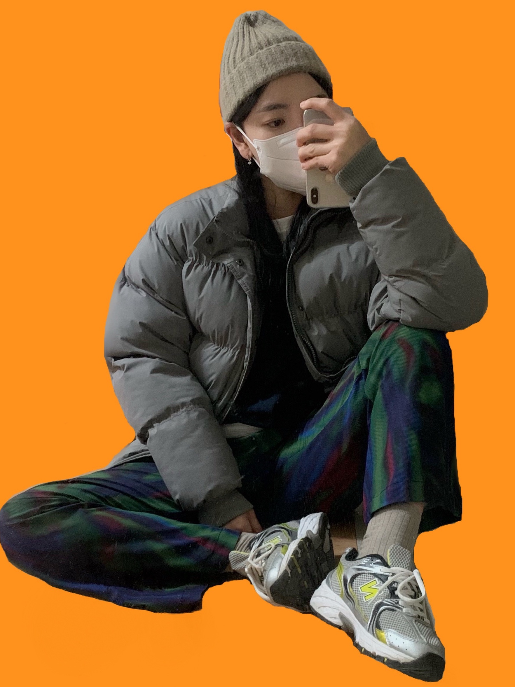 New Balance 530 Silver 착용 스타일