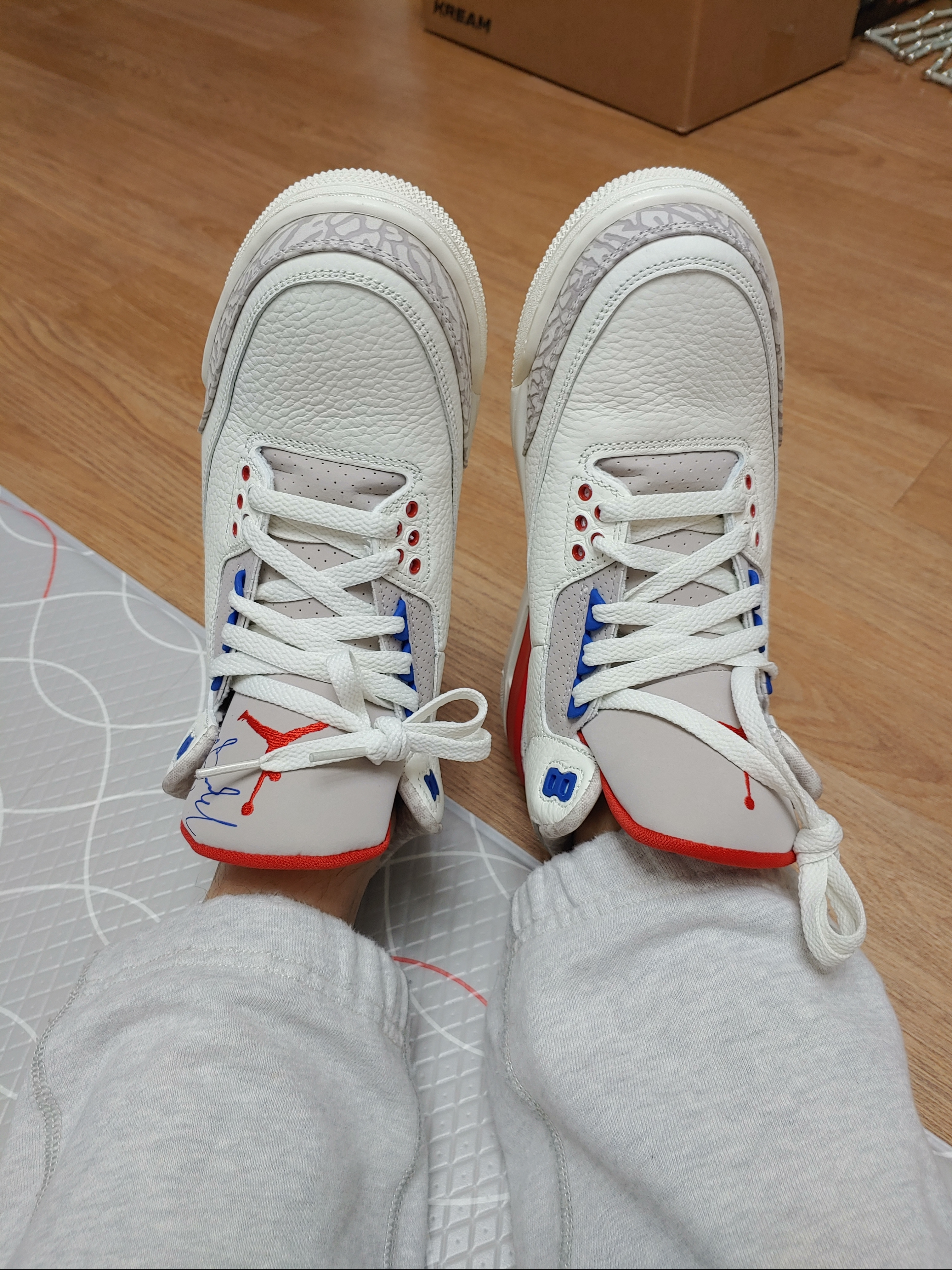 Jordan 3 Retro International Flight 착용 스타일 - 2