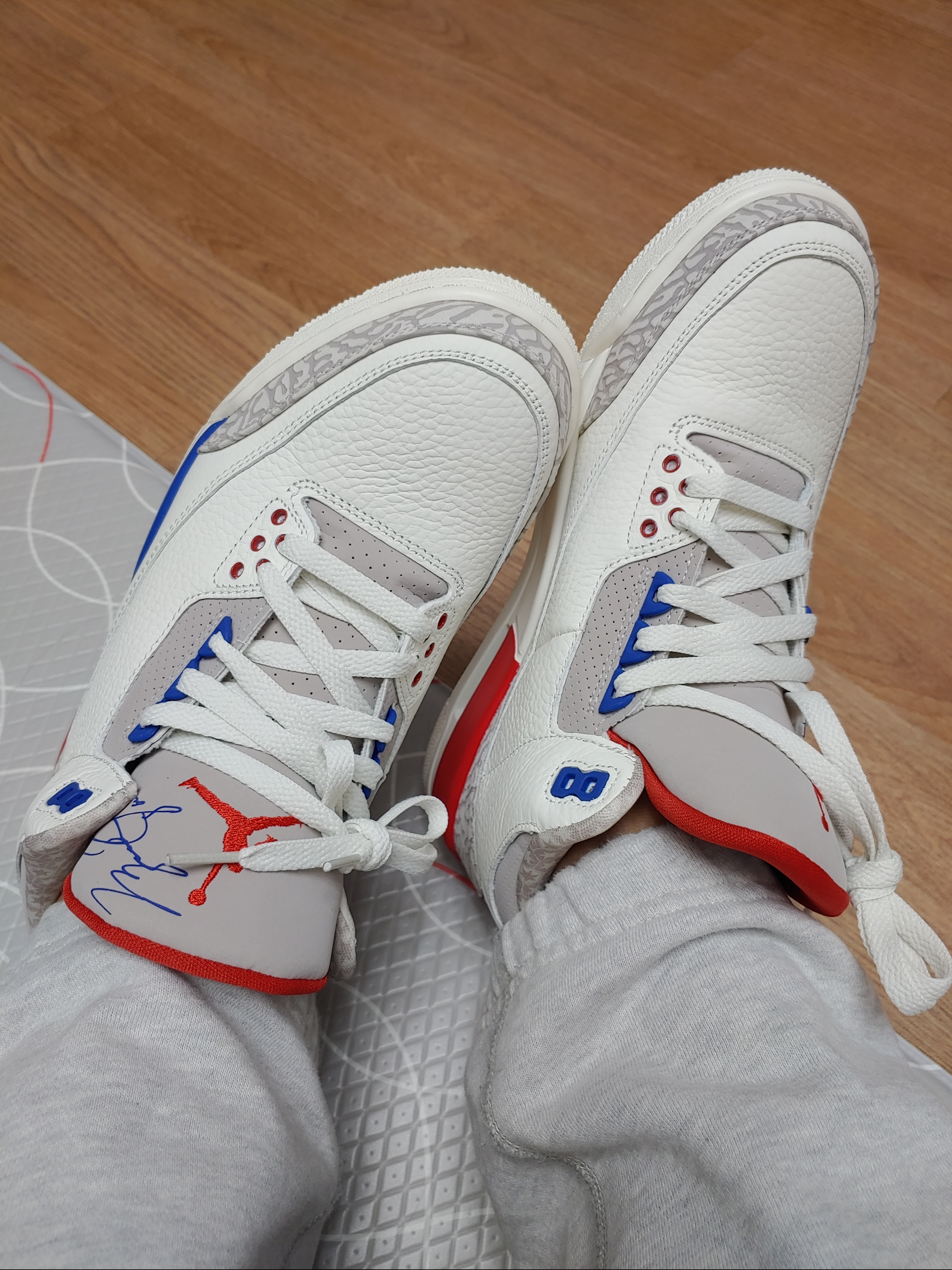 Jordan 3 Retro International Flight 착용 스타일 - 1