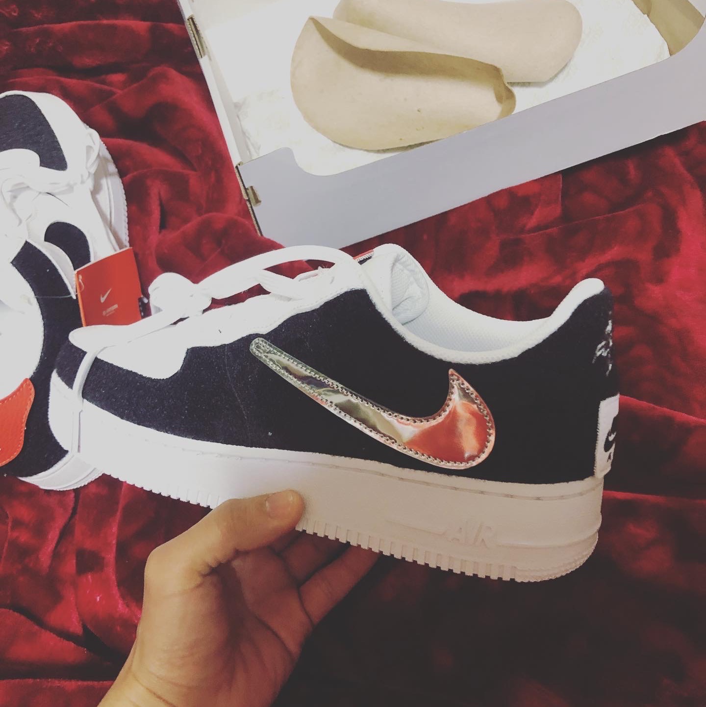 Nike Air Force 1/1 Cosmic Clay 착용 스타일 - 1