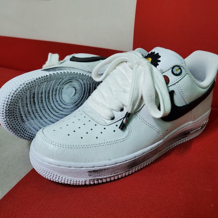 Nike x Peaceminusone Air Force 1 Low Para-Noise 2.0 착용 스타일 - 2