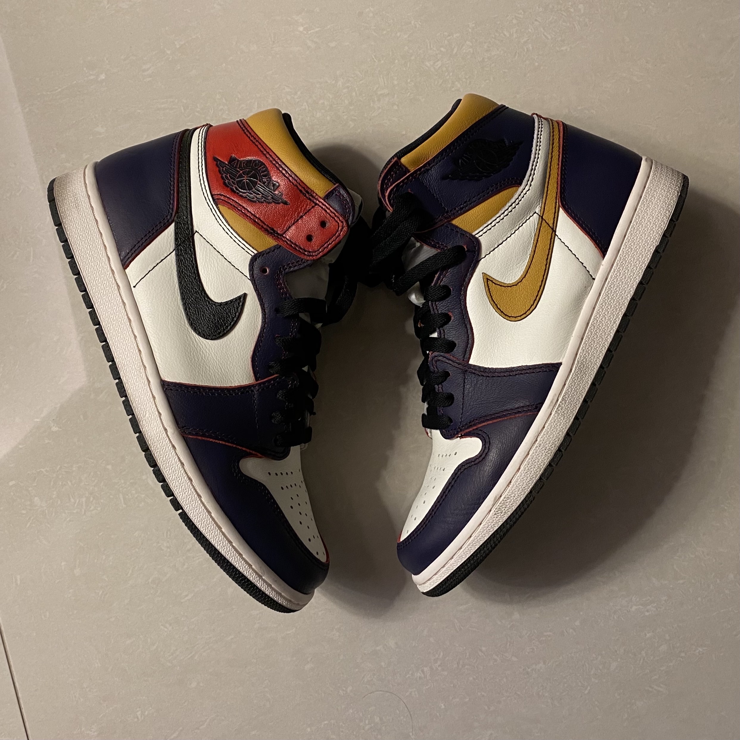Jordan 1 Retro High OG Defiant SB LA to Chicago 착용 스타일