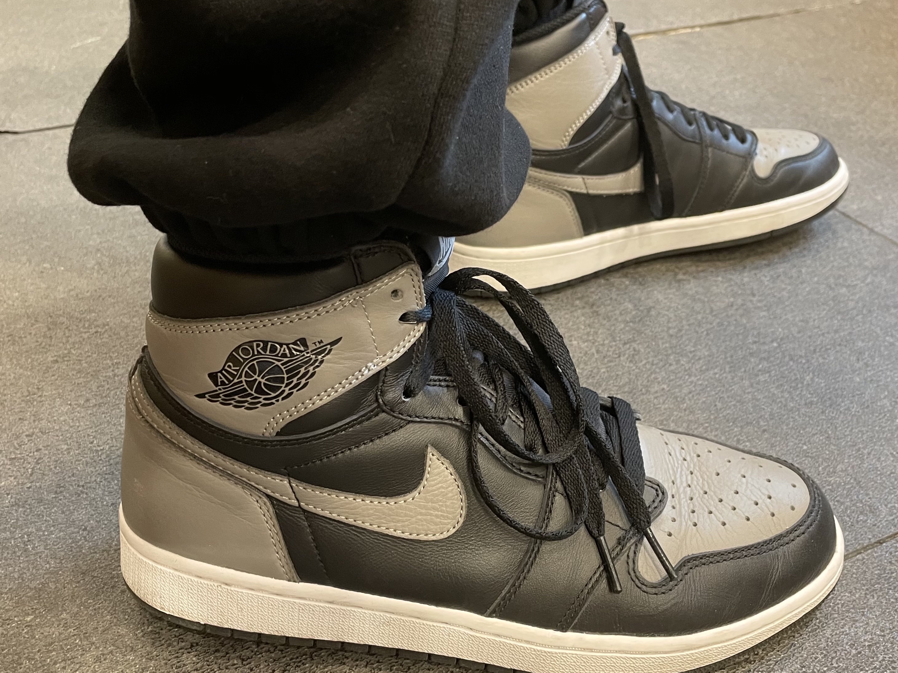 Jordan 1 Retro High OG Shadow 2018 착용 스타일