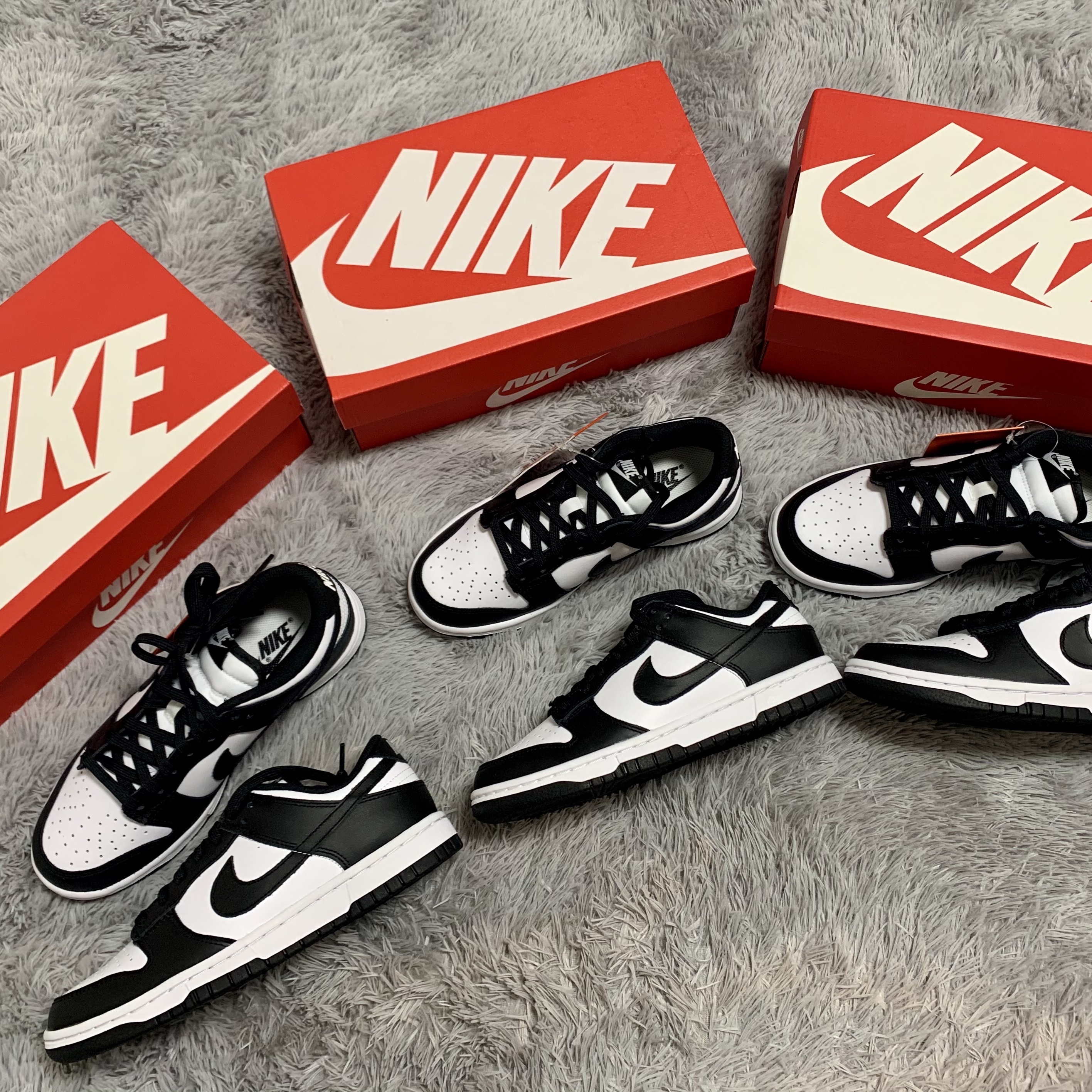 (W) Nike Dunk Low Black 착용 스타일