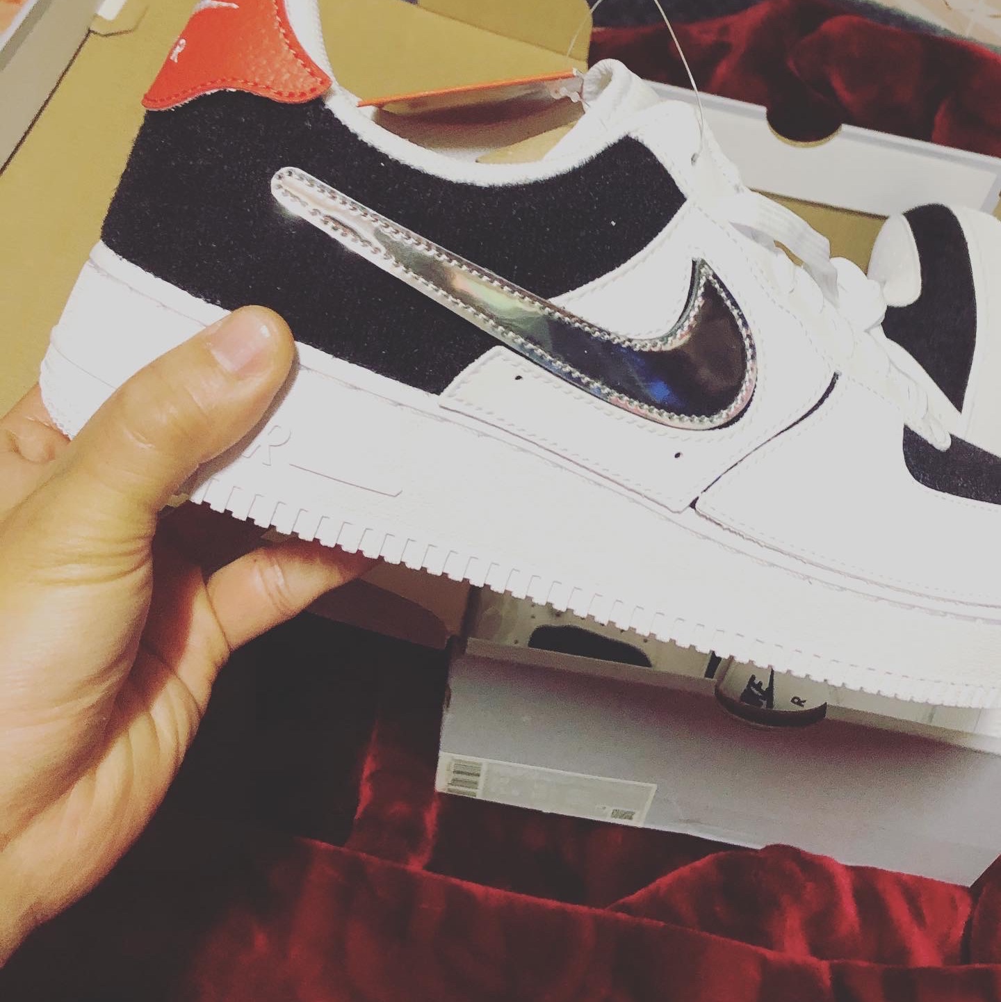 Nike Air Force 1/1 Cosmic Clay 착용 스타일 - 2