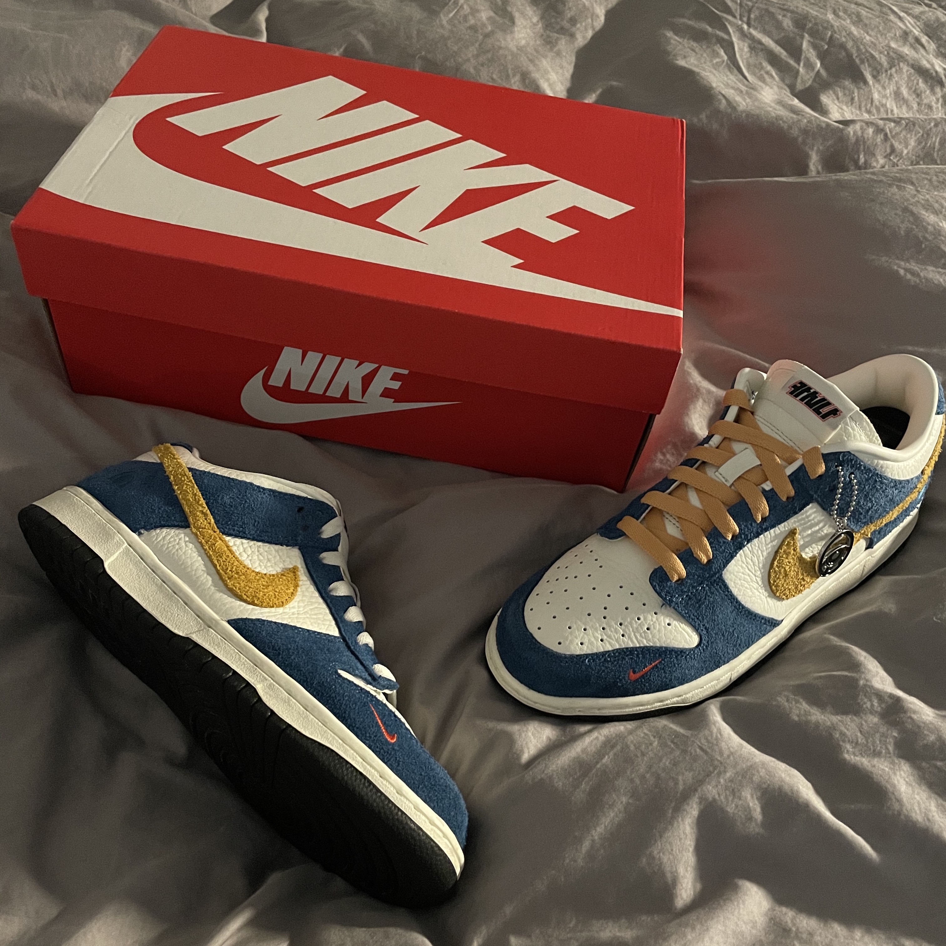 Nike x Kasina Dunk Low 80's Bus 착용 스타일