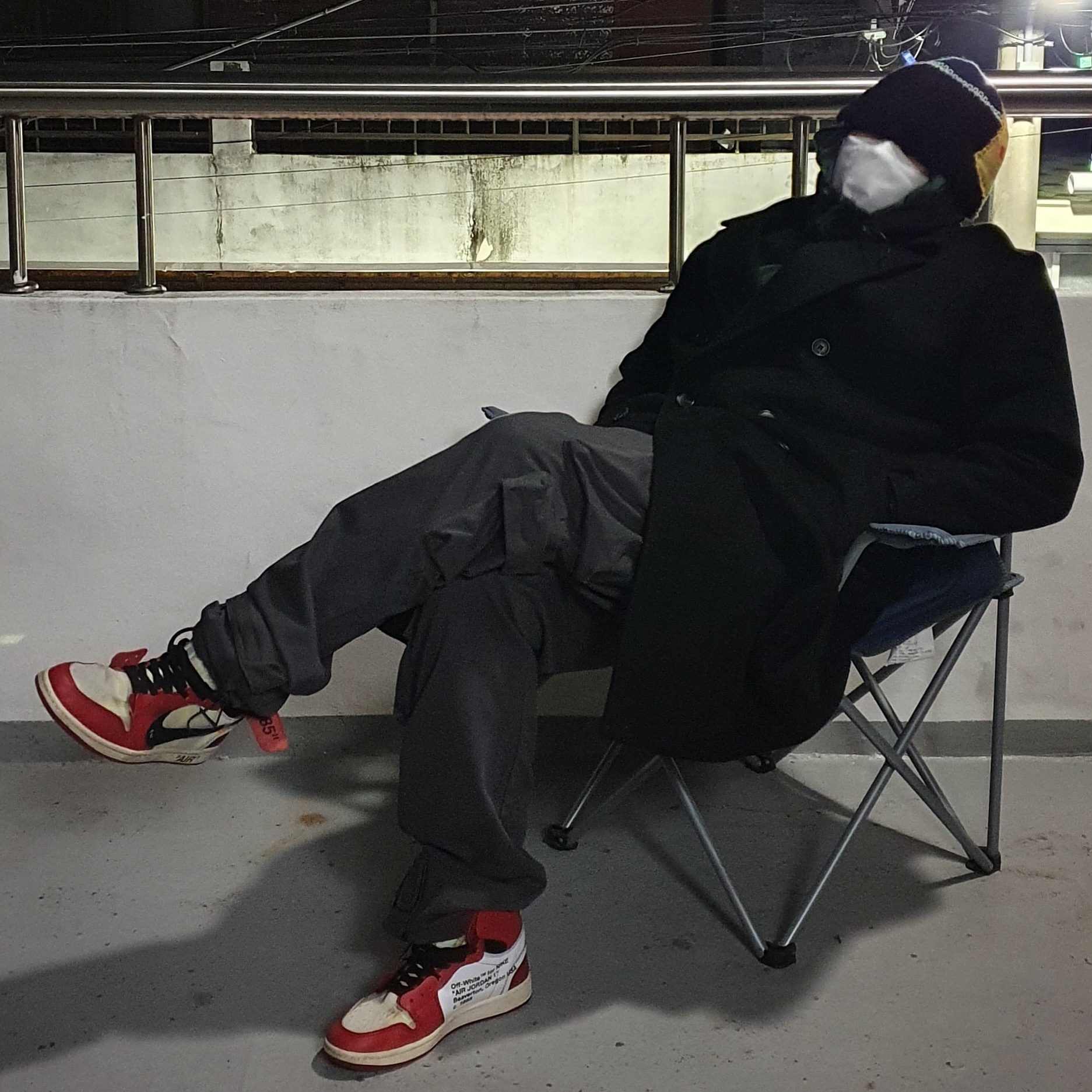 Jordan 1 x Off-White Retro High Chicago The Ten 착용 스타일