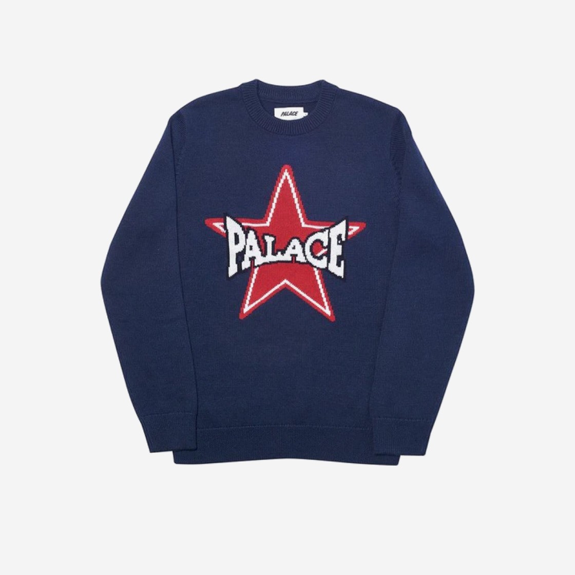 Palace Star Knit Navy - 20SS 상세 이미지 1