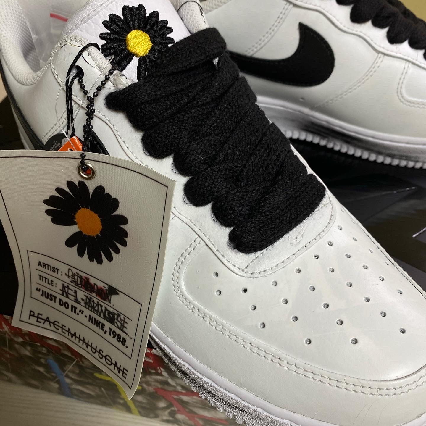 Nike x Peaceminusone Air Force 1 Low Para-Noise 2.0 착용 스타일