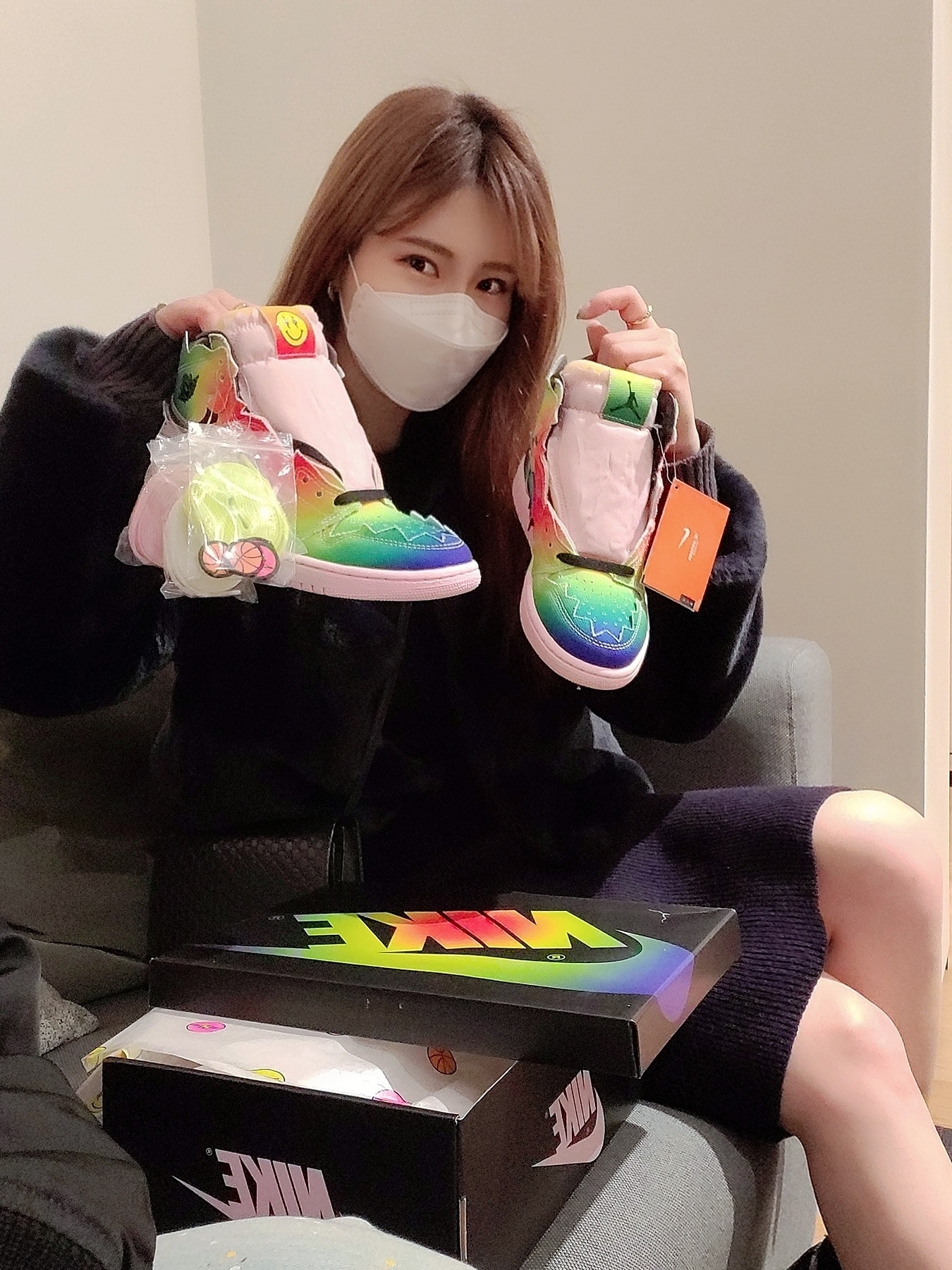 Jordan 1 x J Balvin Retro High OG 착용 스타일