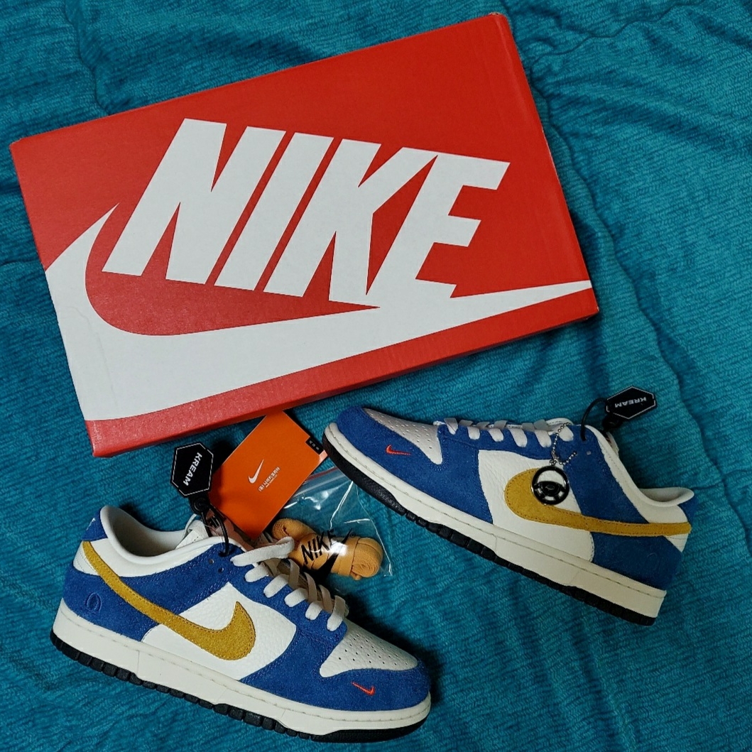 Nike x Kasina Dunk Low 80's Bus 착용 스타일