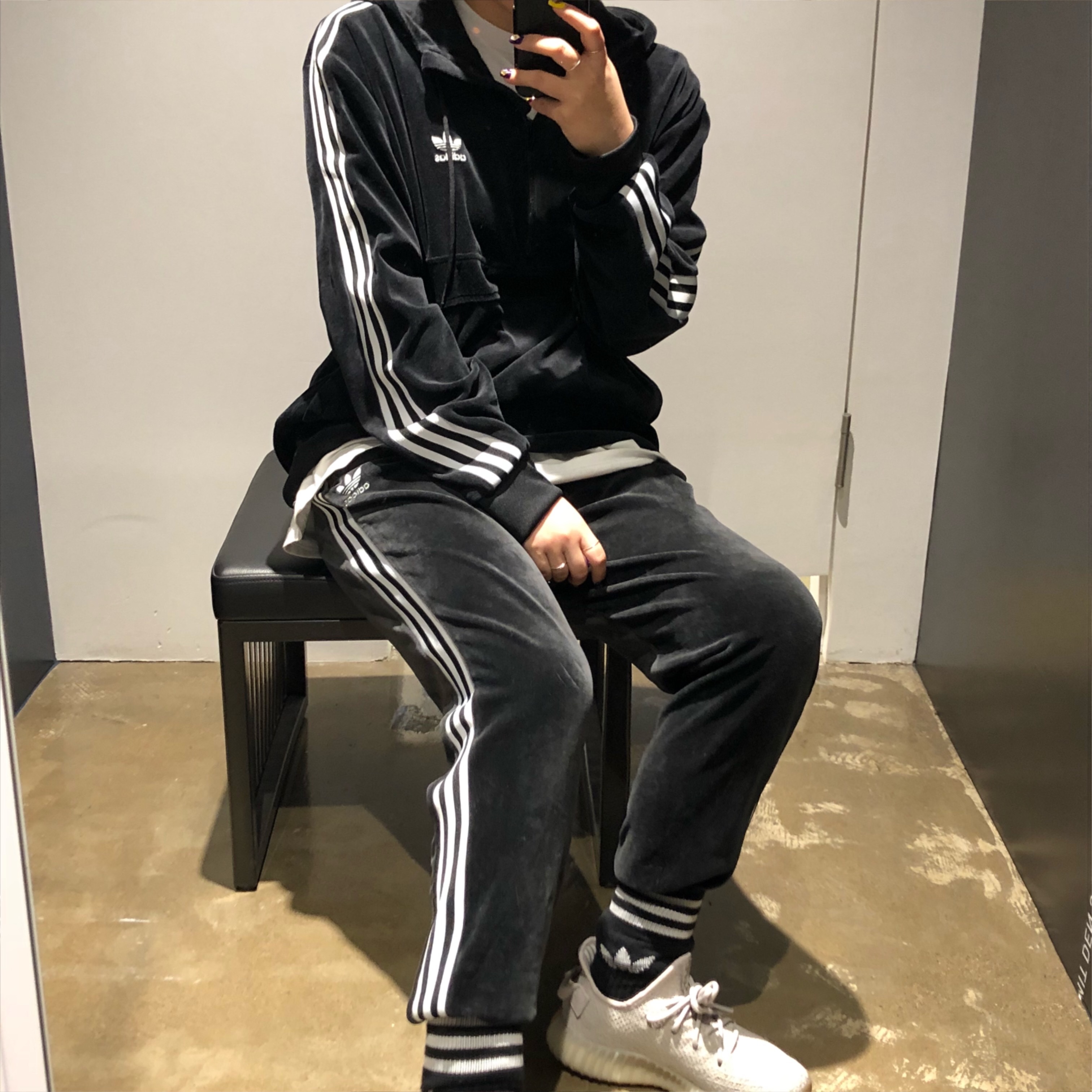 Adidas Yeezy Boost 350 V2 Sesame 2018 착용 스타일