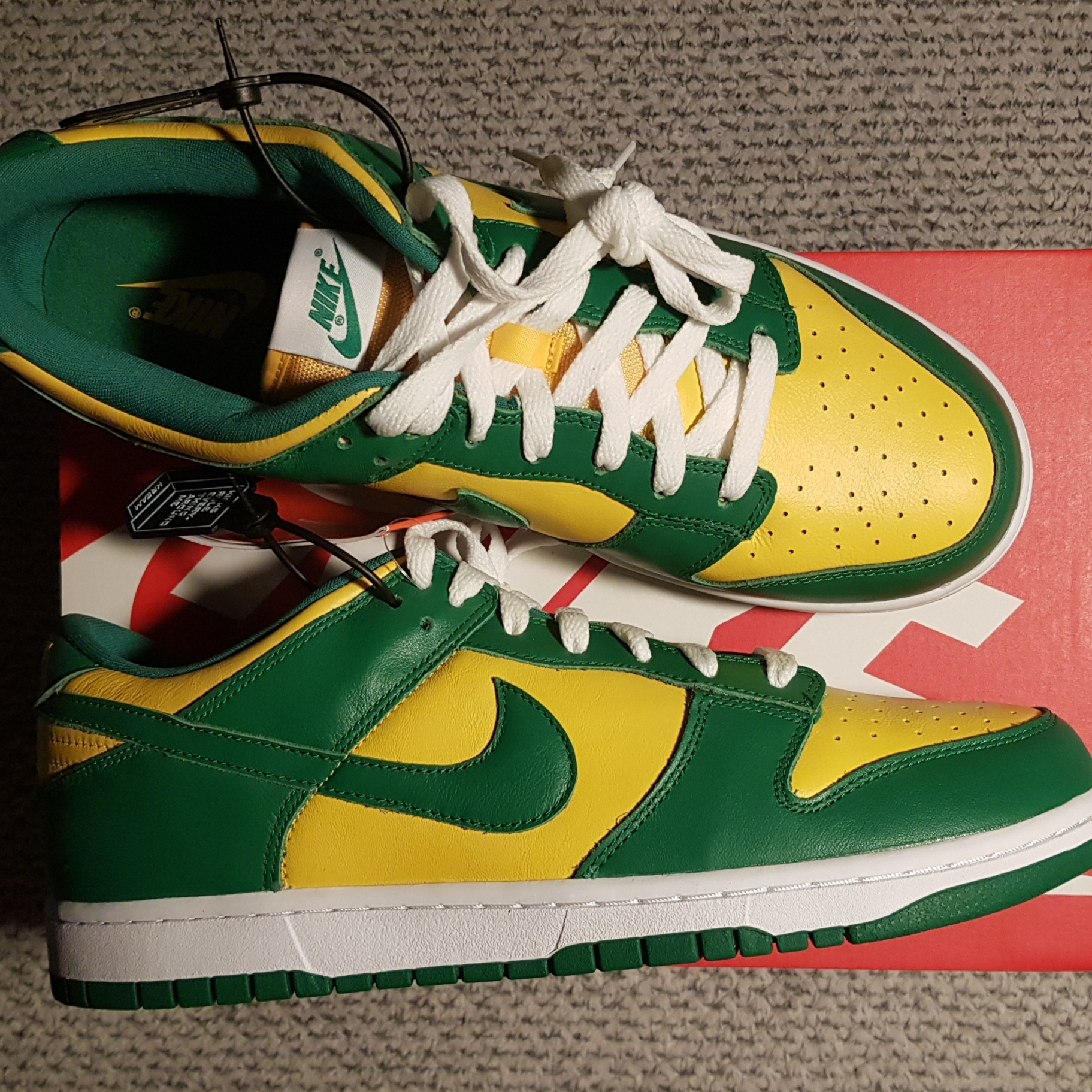 Nike Dunk Low SP Brazil 2020 착용 스타일