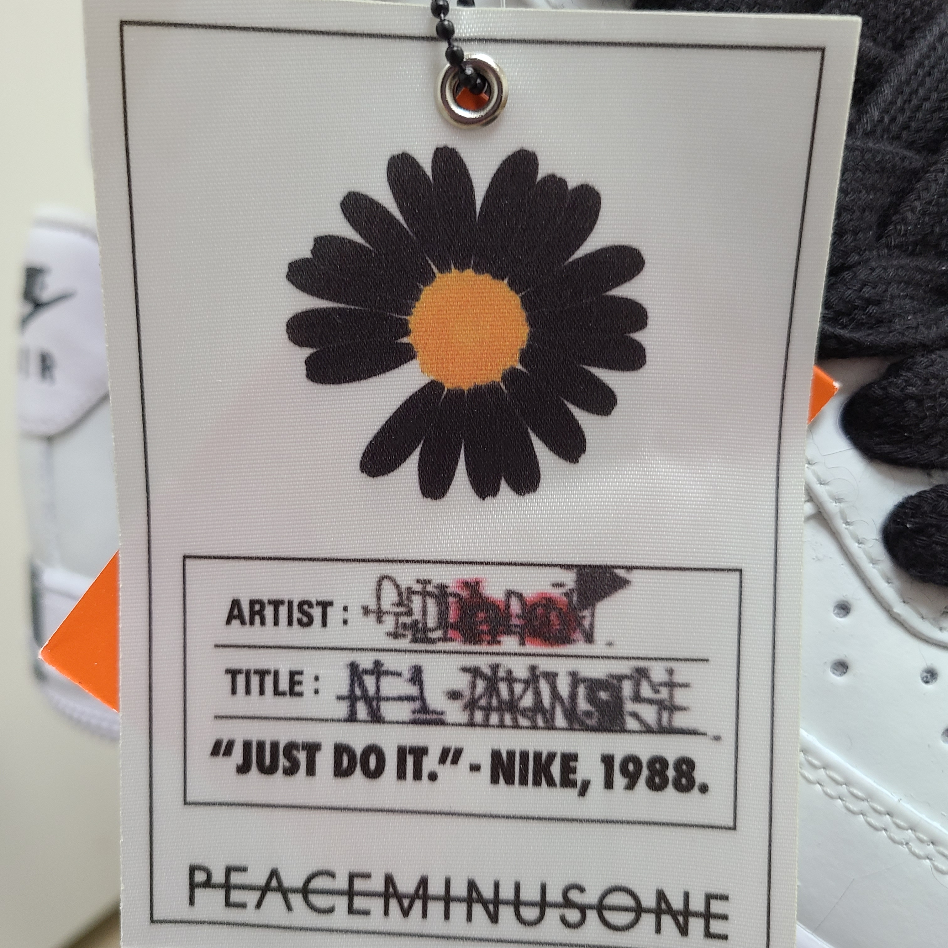 Nike x Peaceminusone Air Force 1 Low Para-Noise 2.0 착용 스타일 - 4