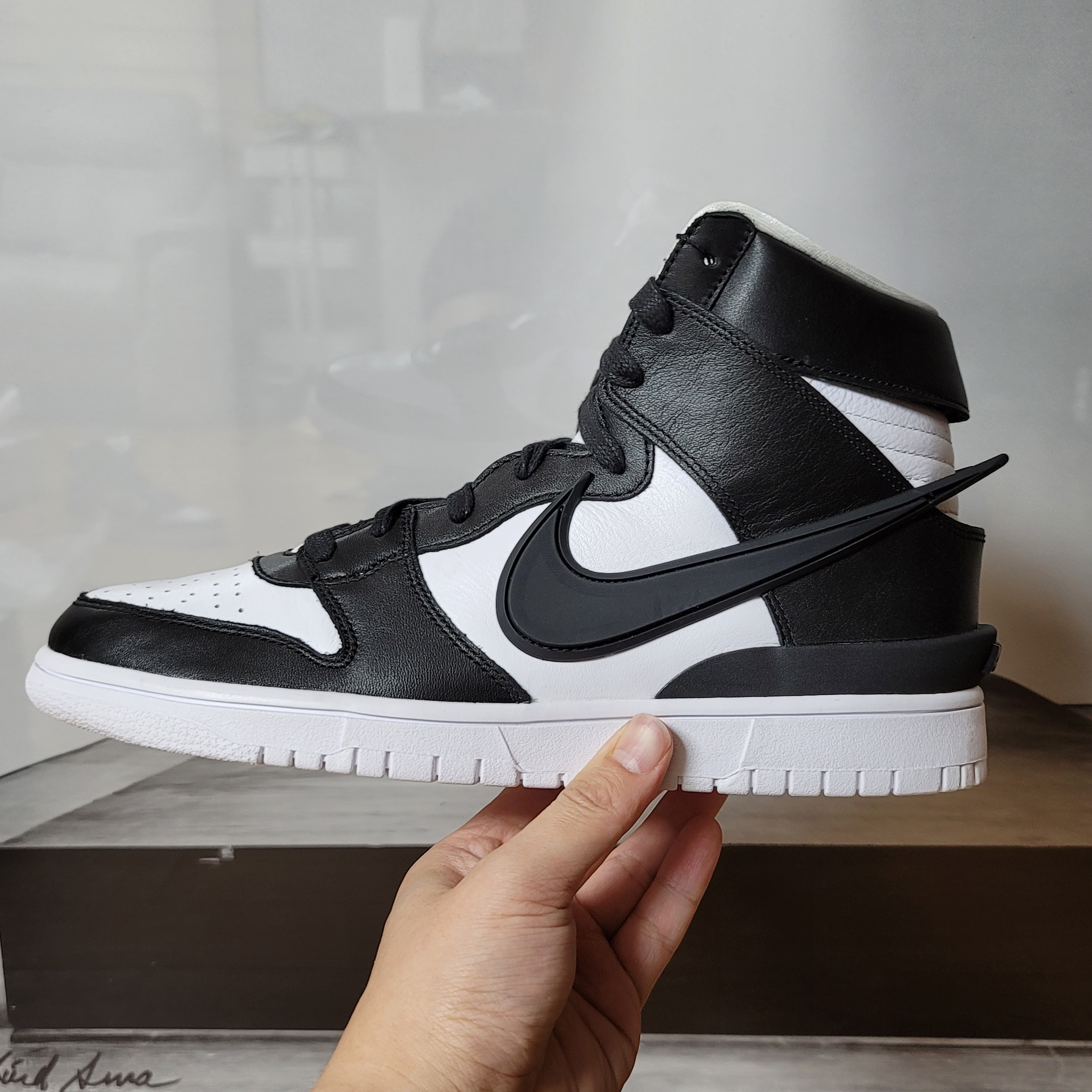 Nike x Ambush Dunk High Black 착용 스타일