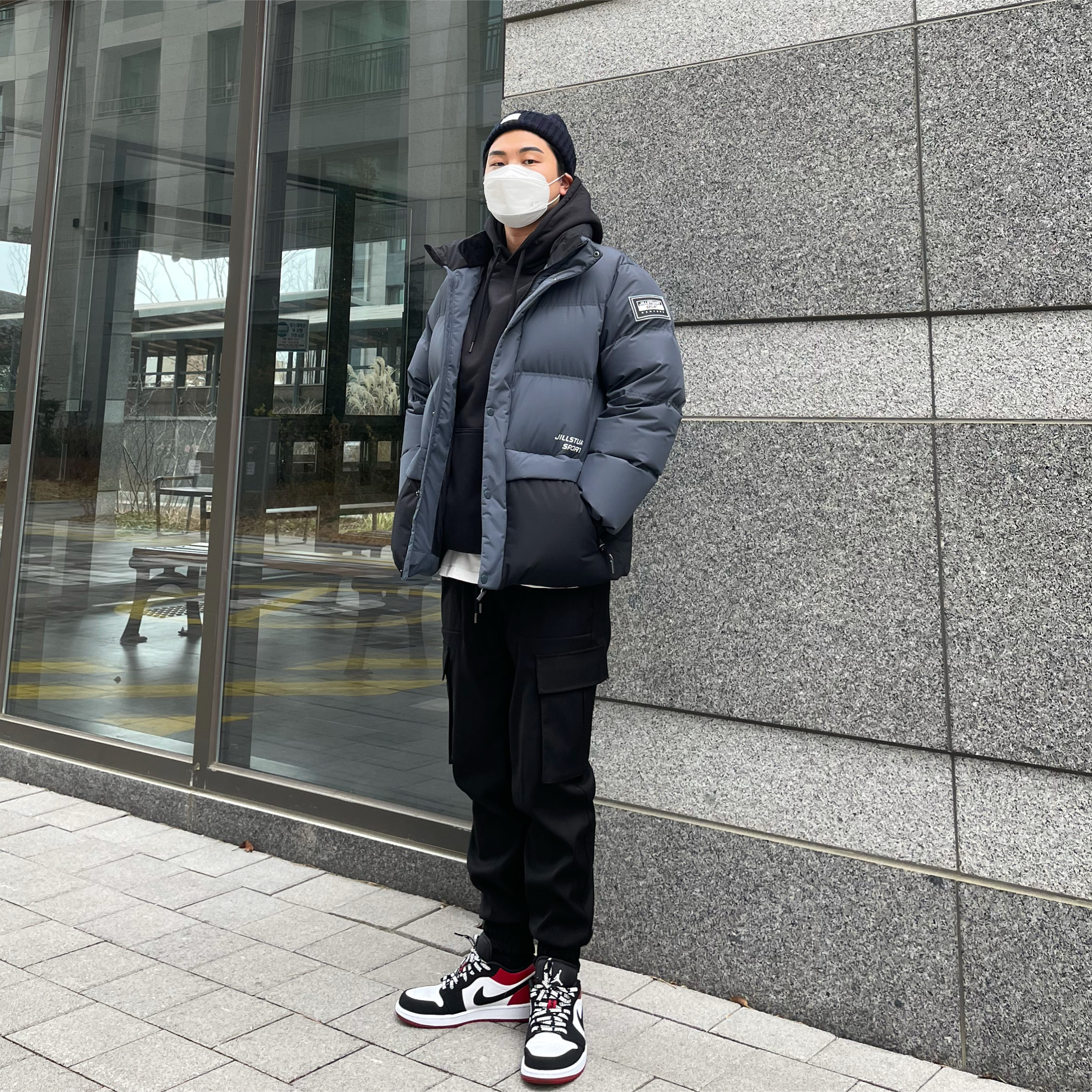Jordan 1 Low Black Toe 착용 스타일