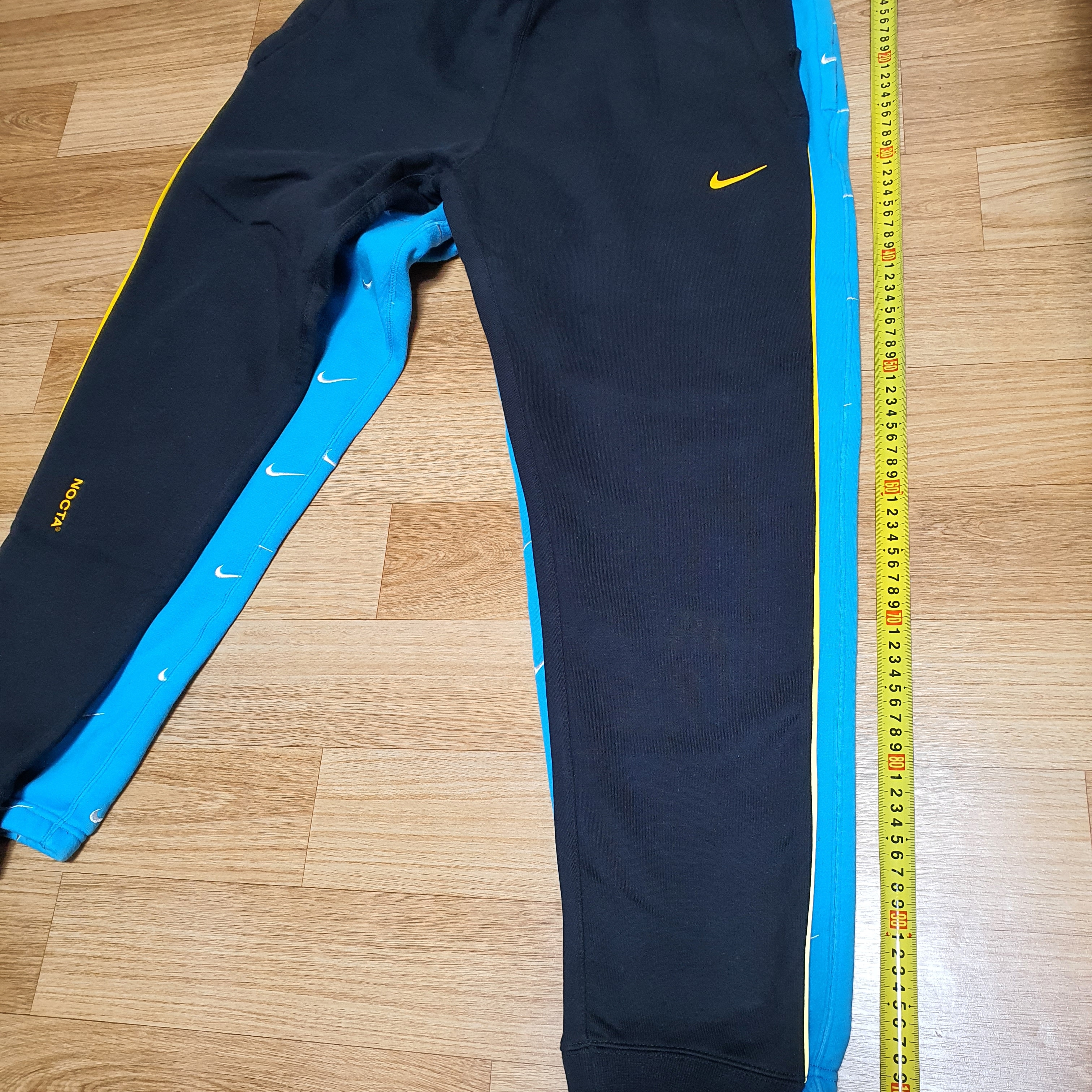 Nike x Drake Nocta Fleece Pants Black - US/EU 착용 스타일 - 3