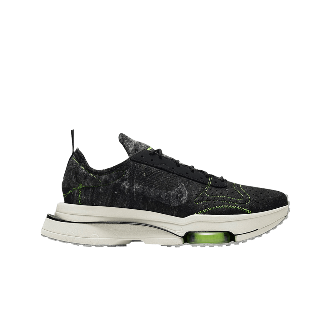 나이키 에어 줌 타입 리사이클드 울 팩 블랙 일렉트릭 그린(Nike Air Zoom Type Recycled Wool Pack Black Electric Green) - 1