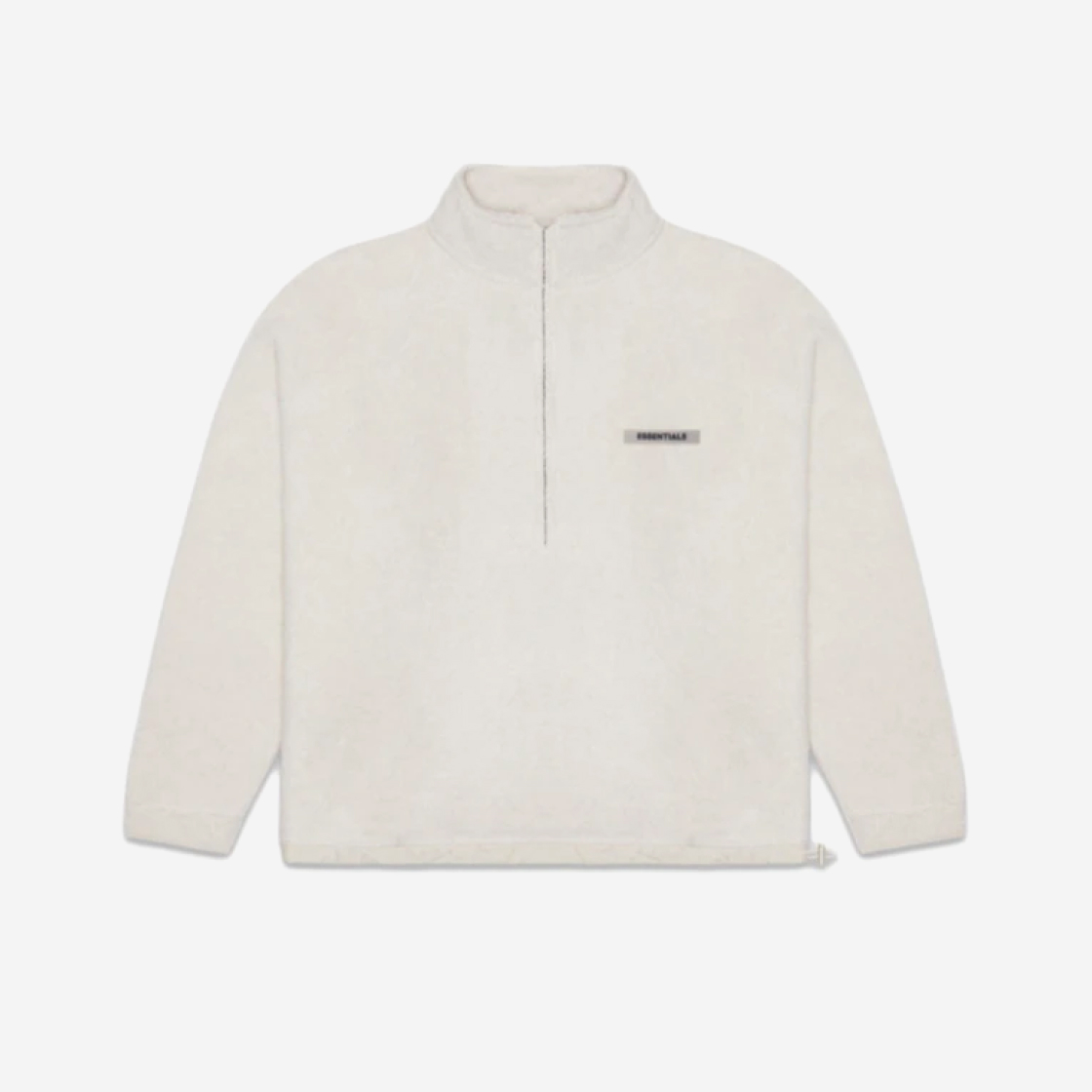 20SS ESSENTIALS MOCKNECK FLEECE OATMEAL - スウェット